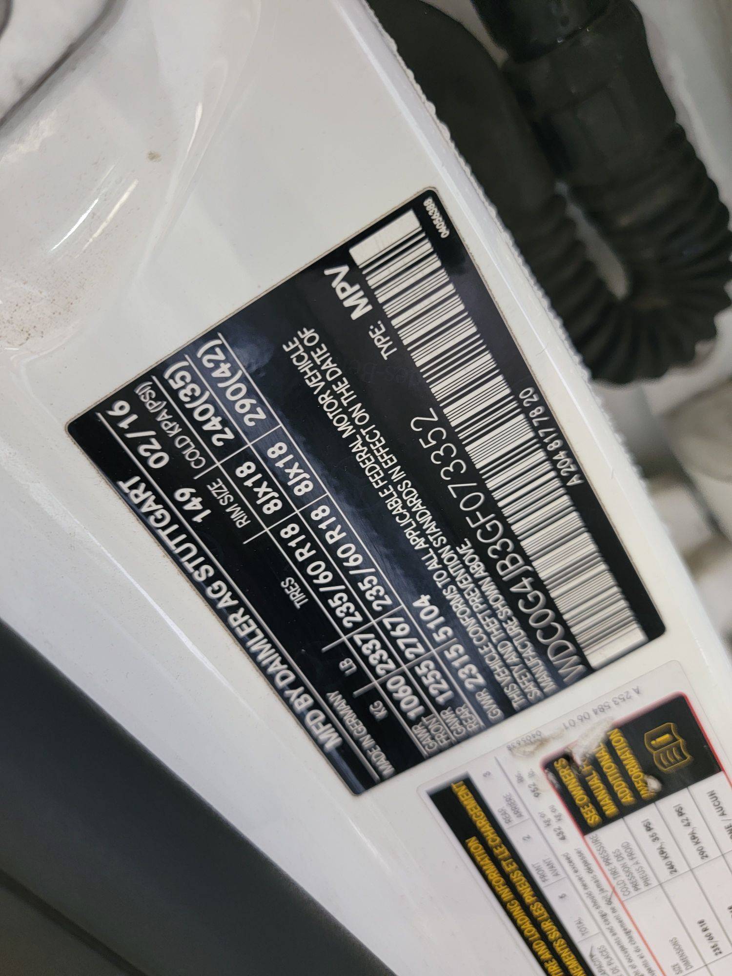 MERCEDES BENZ GLC-300 2016 - Marhaba Auction Used Cars - Image 10