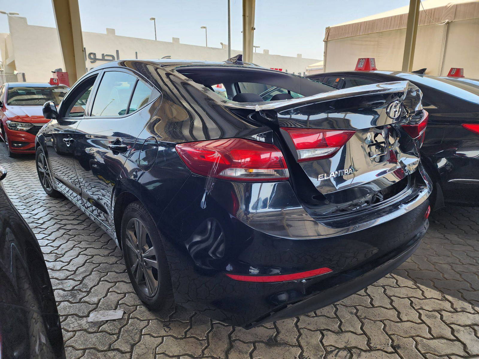 2017 HYUNDAI ELANTRA — 148426 Miles — Lot 38895316 — Souq - Marhaba Auctions Used Cars - Image 3