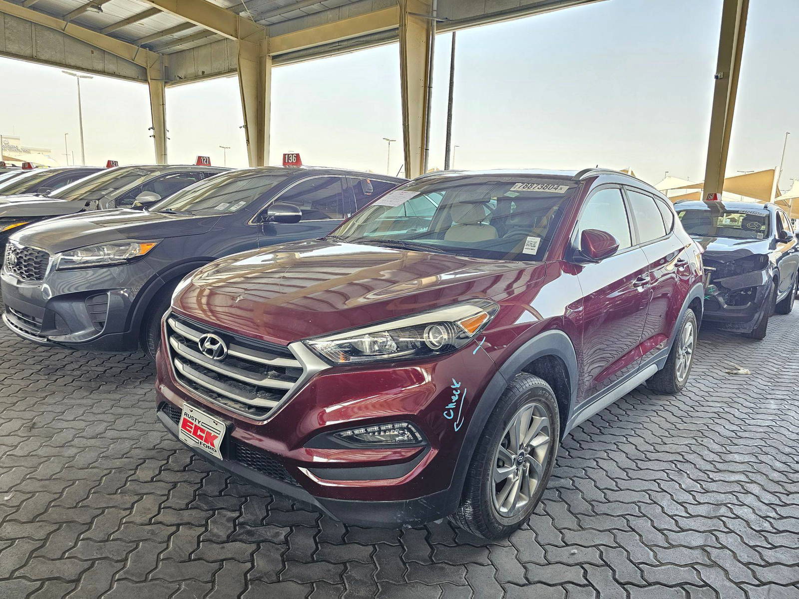 HYUNDAI TUCSON 2017 - Marhaba Auction Used Cars - Image 5