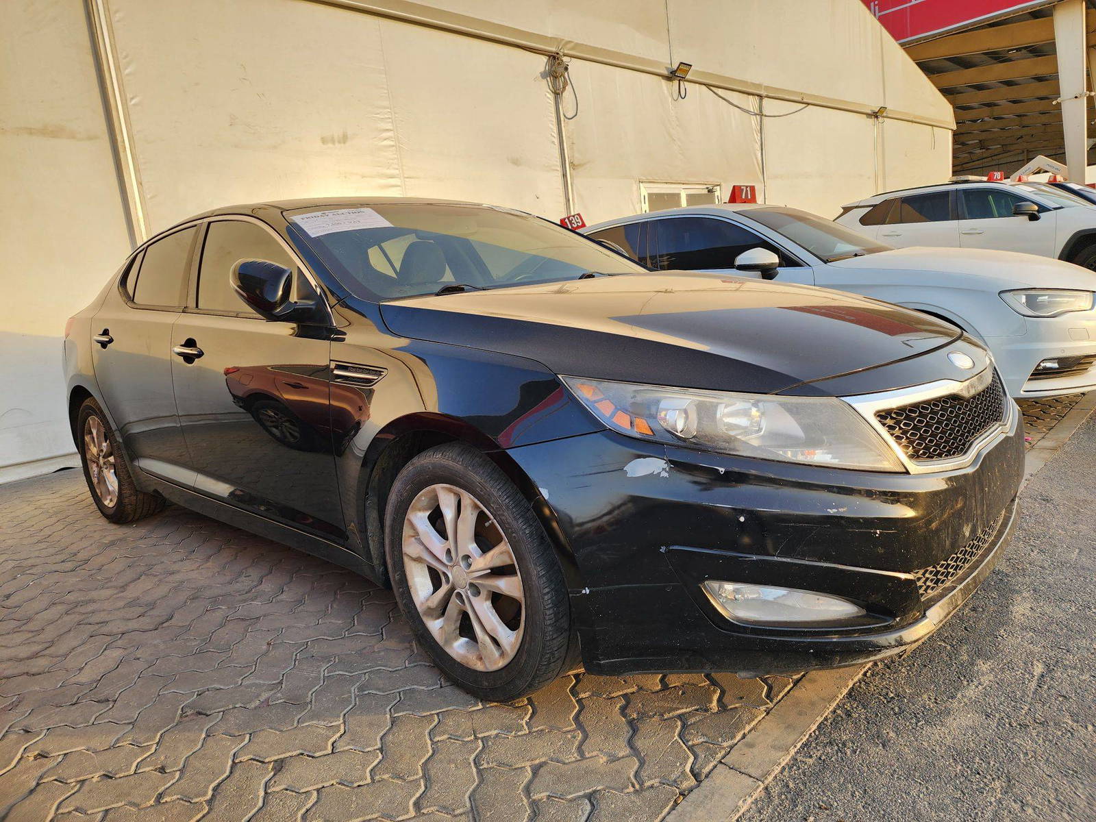 2013 KIA OPTIMA — 194641 Miles — Lot 95633 — Souq - Marhaba Auctions Used Cars - Image 4