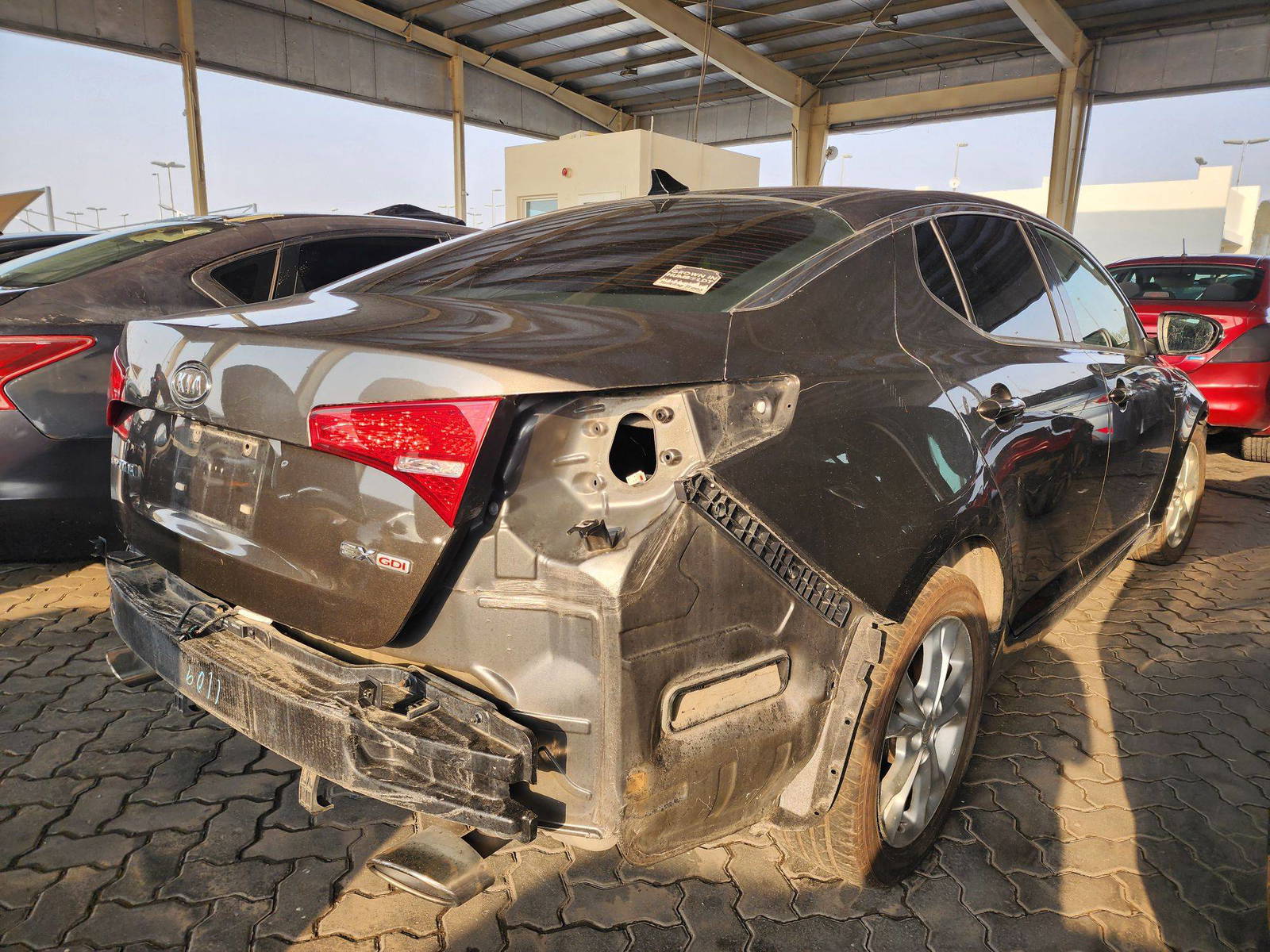 2012 KIA OPTIMA — 162538 Miles — Lot 3066 — Souq - Marhaba Auctions Used Cars - Image 3