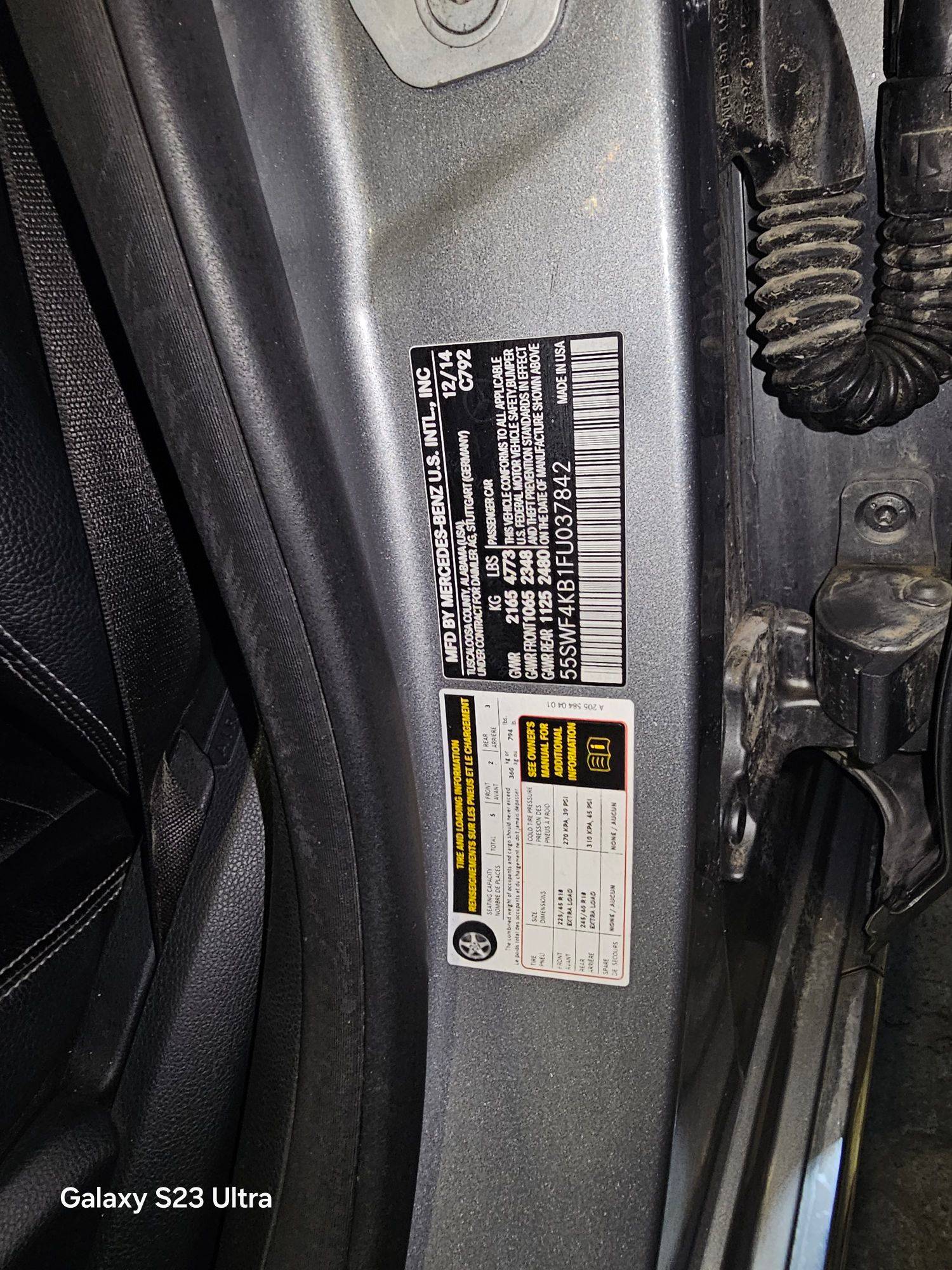 MERCEDES BENZ C300 2015 - Marhaba Auction Used Cars - Image 10