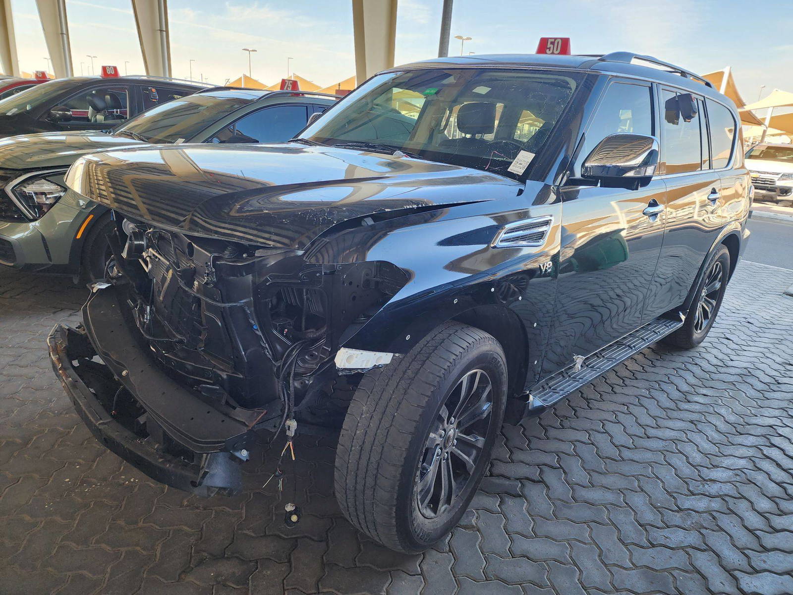 2019 NISSAN ARMADA — 31208 Miles — Lot 351706 - Marhaba Auctions Used Cars - Image 8
