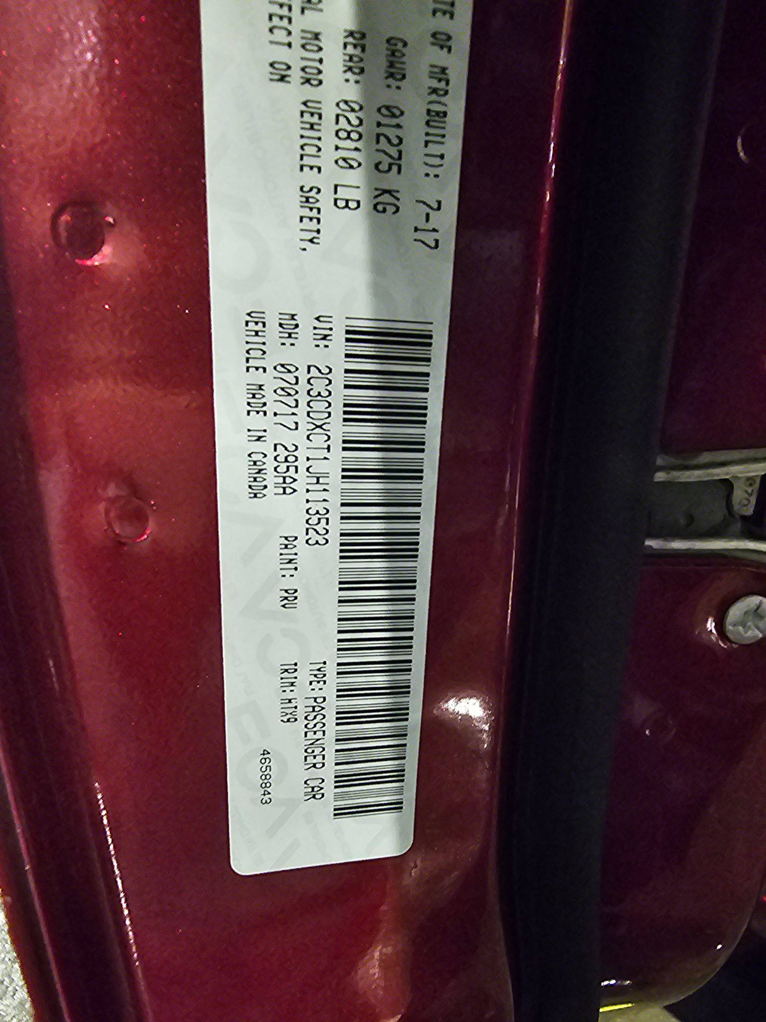 2018 DODGE CHARGER — 94005 Miles — Lot JH113523 — Main - Marhaba Auctions Used Cars - Image 9