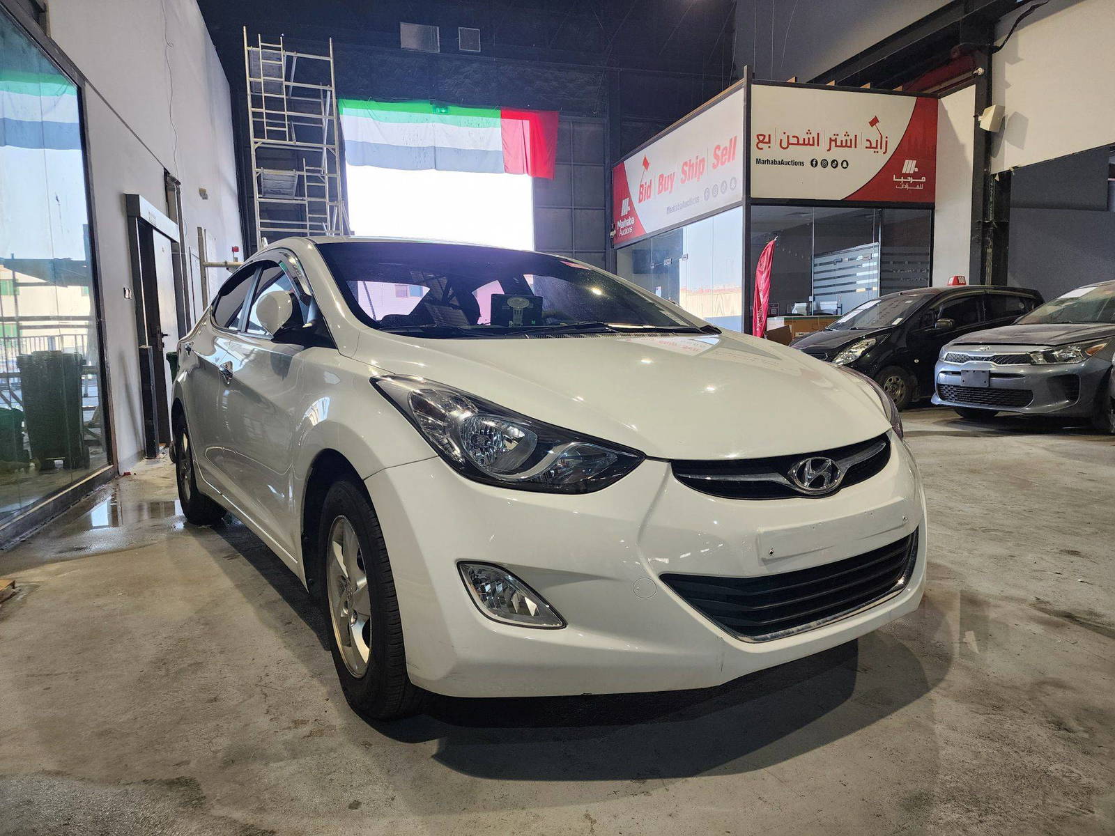 2011 HYUNDAI AVANTE — 169868 KM — Lot 092327 — Al Quoz - Marhaba Auctions Used Cars - Image 6