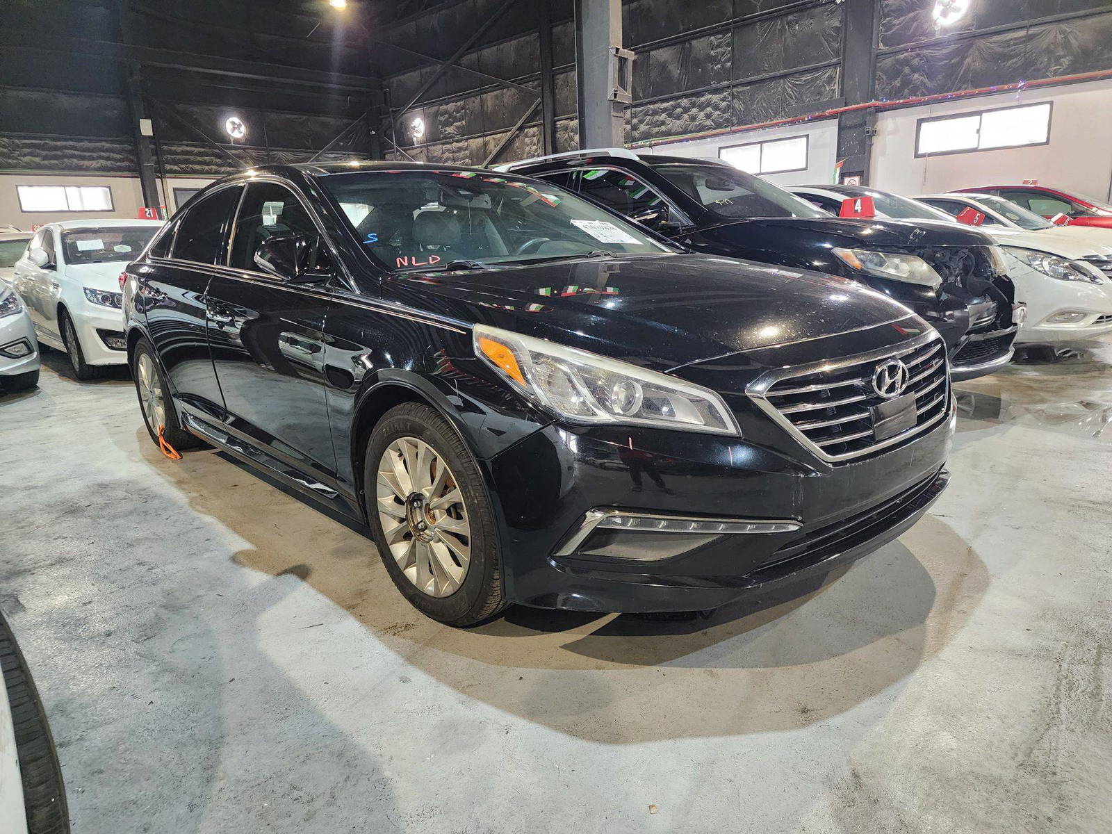 2015 HYUNDAI SONATA — 162954 Miles — Lot 136596 — Al Quoz - Marhaba Auctions Used Cars - Image 3