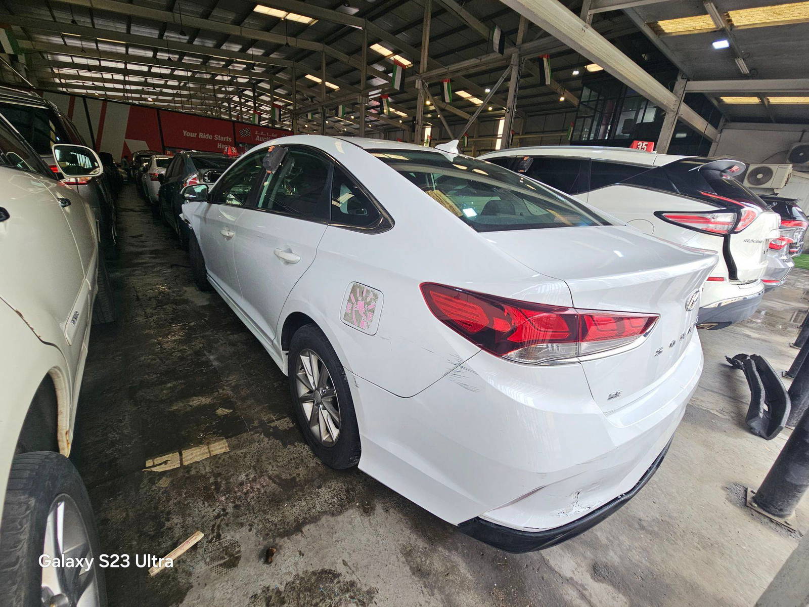 HYUNDAI SONATA 2018 - Marhaba Auction Used Cars - Image 5