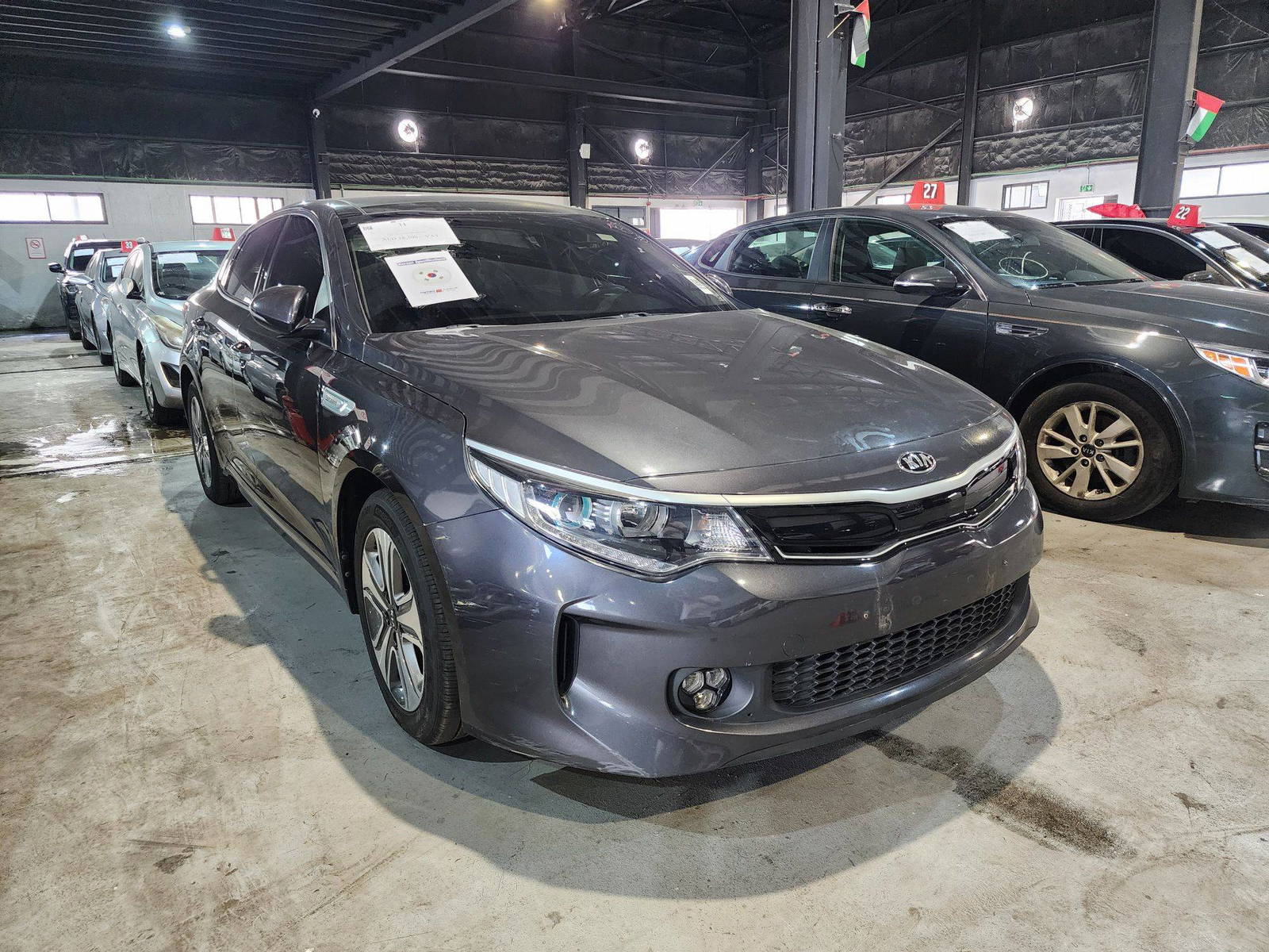2016 KIA K5 — 203387 KM — Lot 003654 — Al Quoz - Marhaba Auctions Used Cars - Image 5
