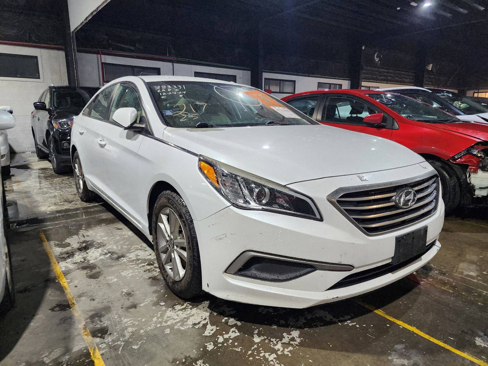 2017 HYUNDAI SONATA — 121943 Miles — Lot 41213043 — Al Quoz - Marhaba Auctions Used Cars - Image 3