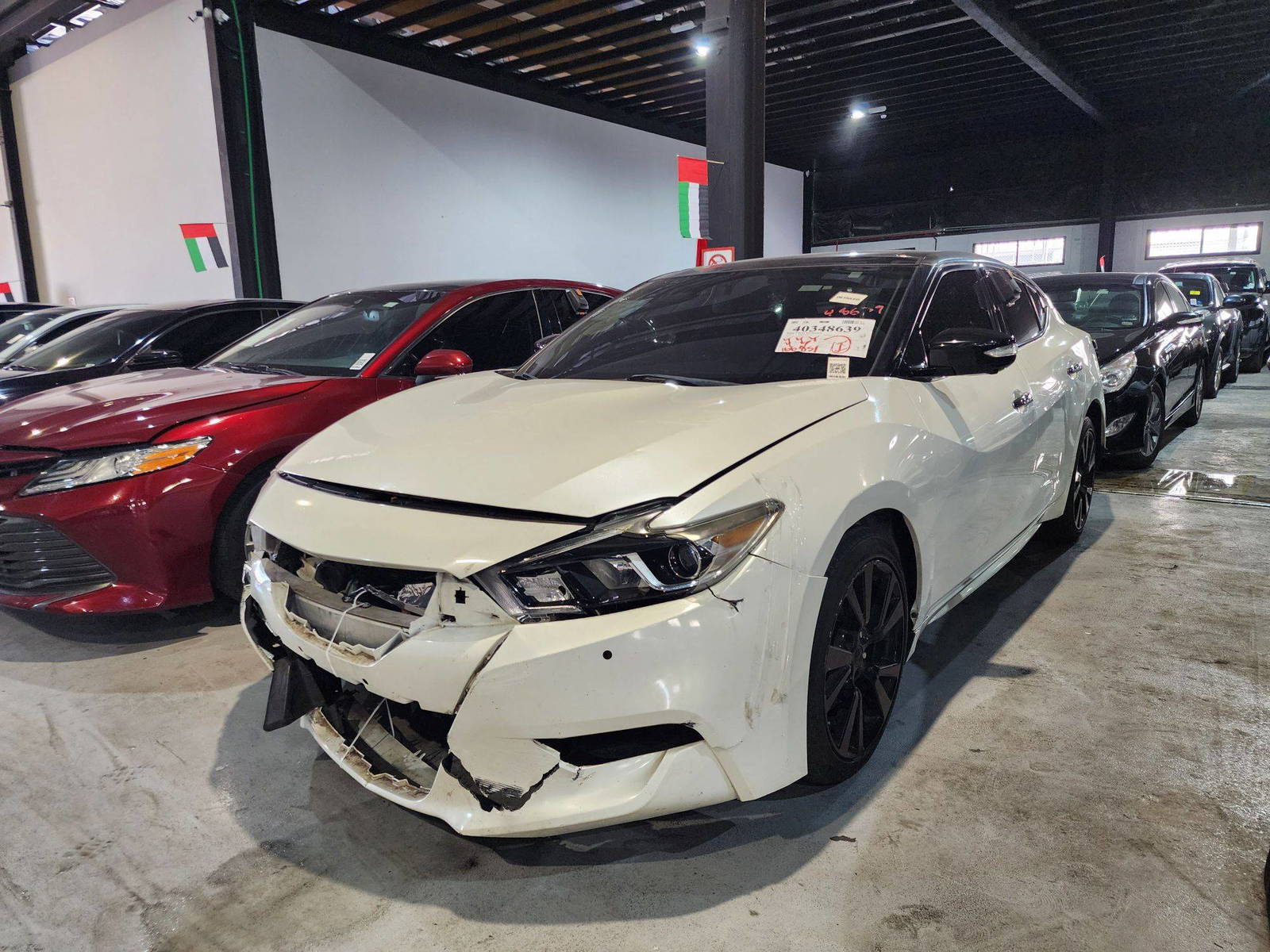 2016 NISSAN MAXIMA — 166851 Miles — Lot P2GC376357 — Al Quoz - Marhaba Auctions Used Cars - Image 6