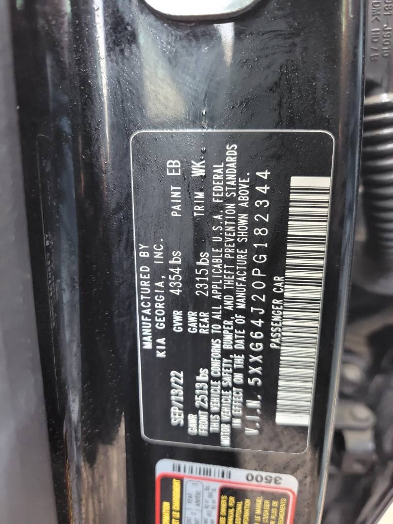 2023 KIA K5 — 10732 Miles — Lot PG182344 — Main - Marhaba Auctions Used Cars - Image 9