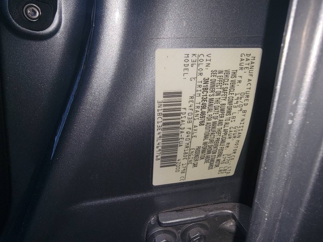 2009 NISSAN VERSA — 188061 Miles — Lot 38238831 - Marhaba Auctions Used Cars - Image 9