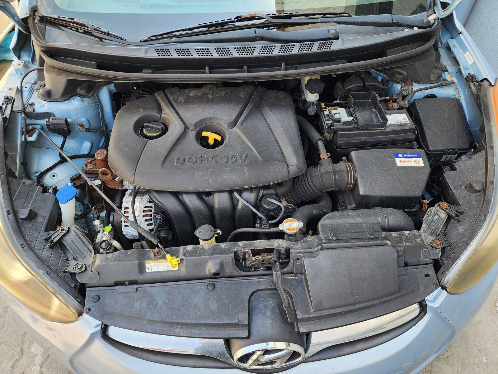 2011 HYUNDAI ELANTRA — 213672 Miles — Lot 75624523 — Al Quoz - Marhaba Auctions Used Cars - Image 11
