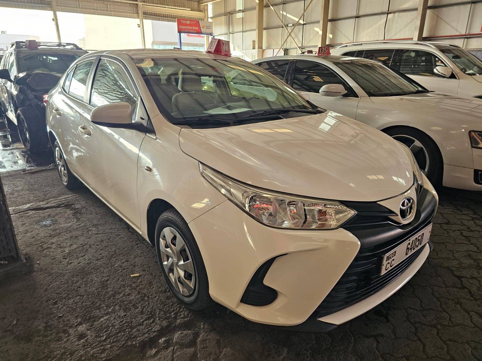 2021 TOYOTA YARIS — 111236 KM — Lot 5M2149155 — Main - Marhaba Auctions Used Cars - Image 3