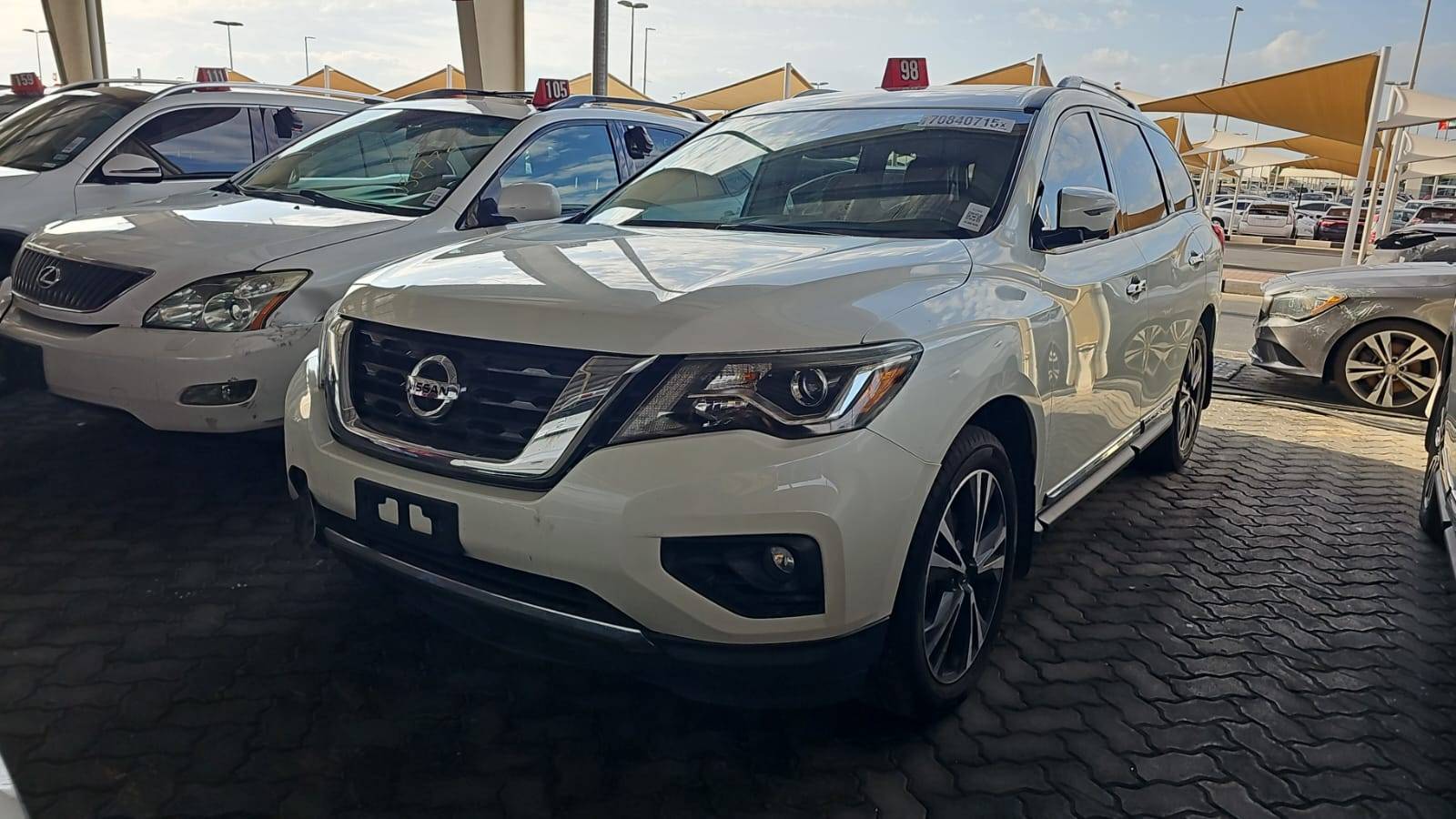 2017 NISSAN PATHFINDER — 112559 Miles — Lot HC600818 — Souq - Marhaba Auctions Used Cars - Image 9