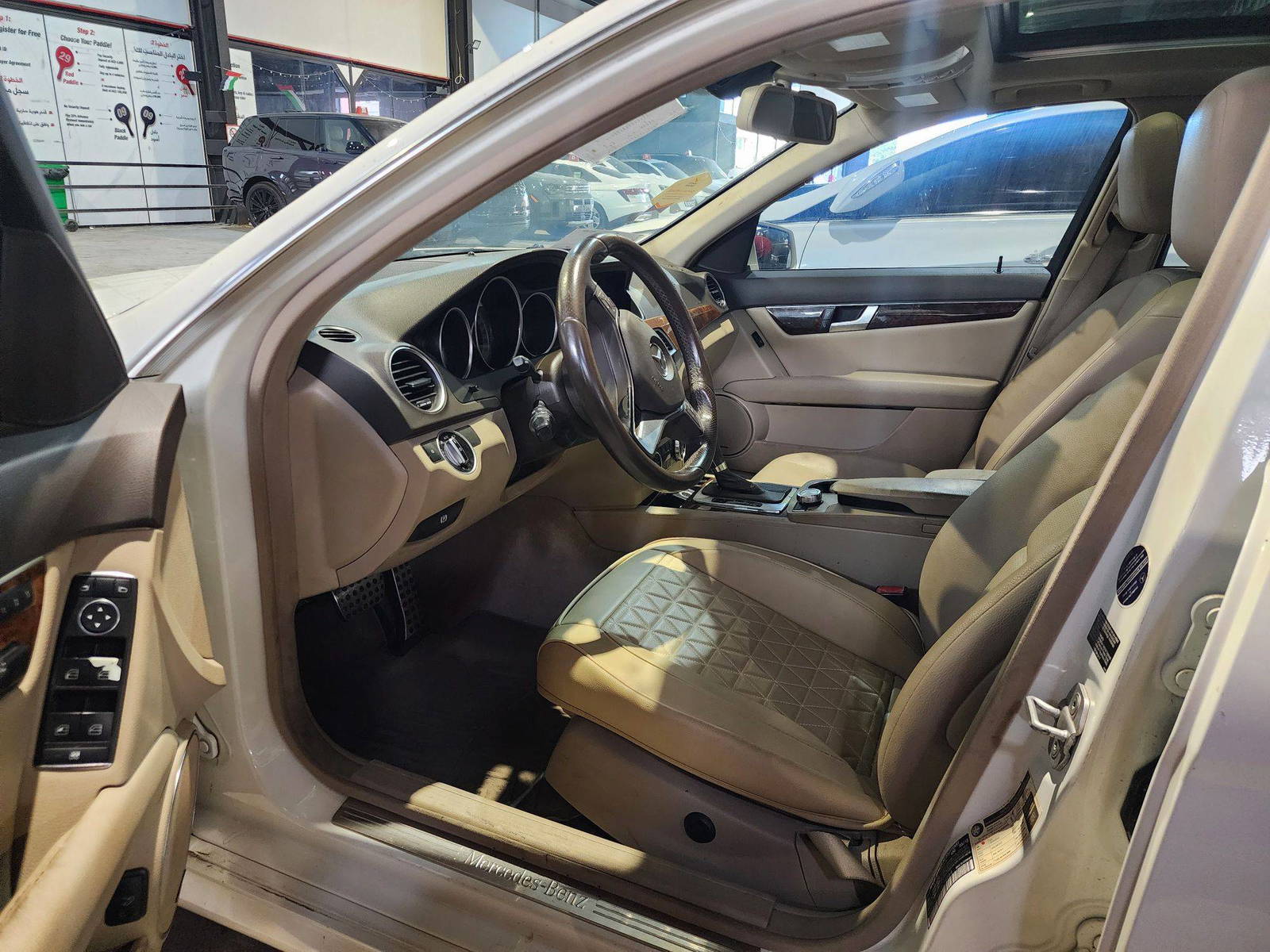 MERCEDES BENZ C300 2012 - Marhaba Auction Used Cars - Image 9