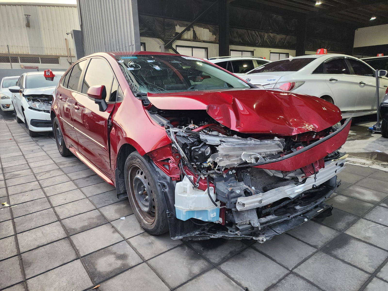 2023 TOYOTA COROLLA — 50789 Miles — Lot 86574154 — Al Surrah - Marhaba Auctions Used Cars - Image 3