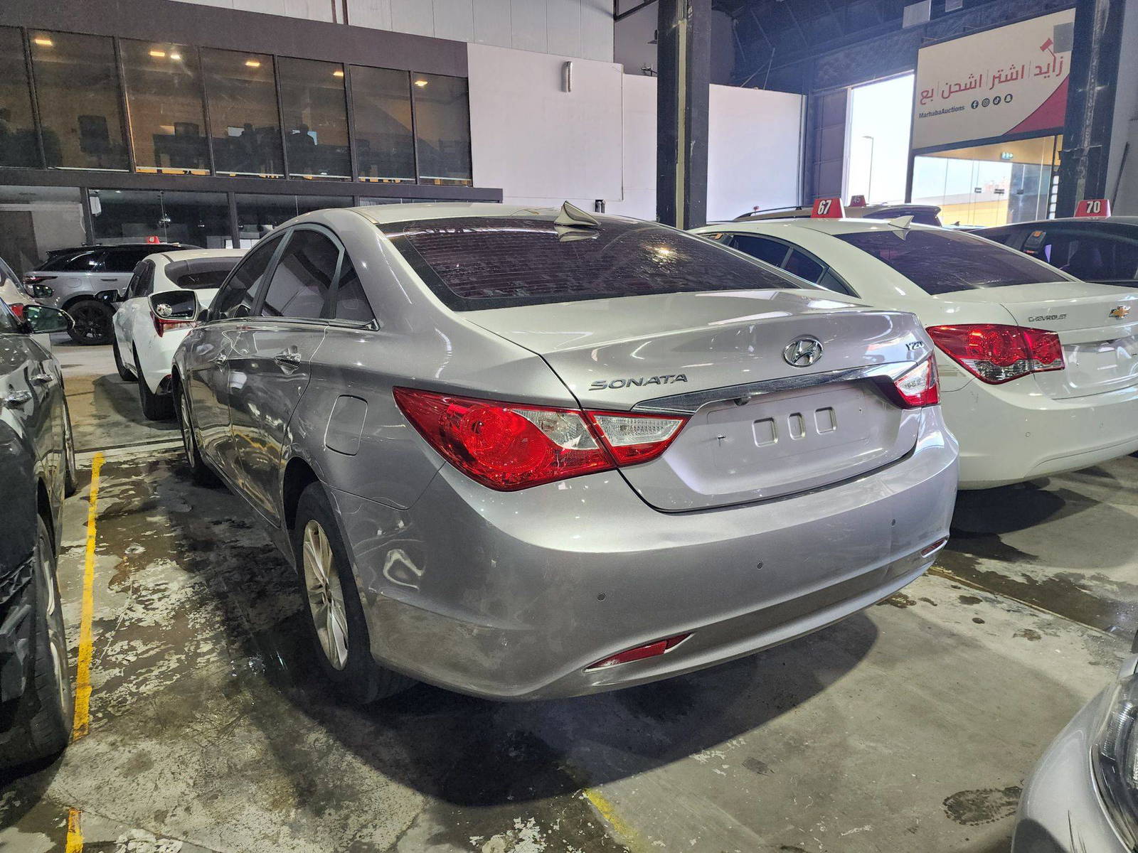2012 HYUNDAI SONATA — 154270 KM — Lot 418610 — Al Quoz - Marhaba Auctions Used Cars - Image 5