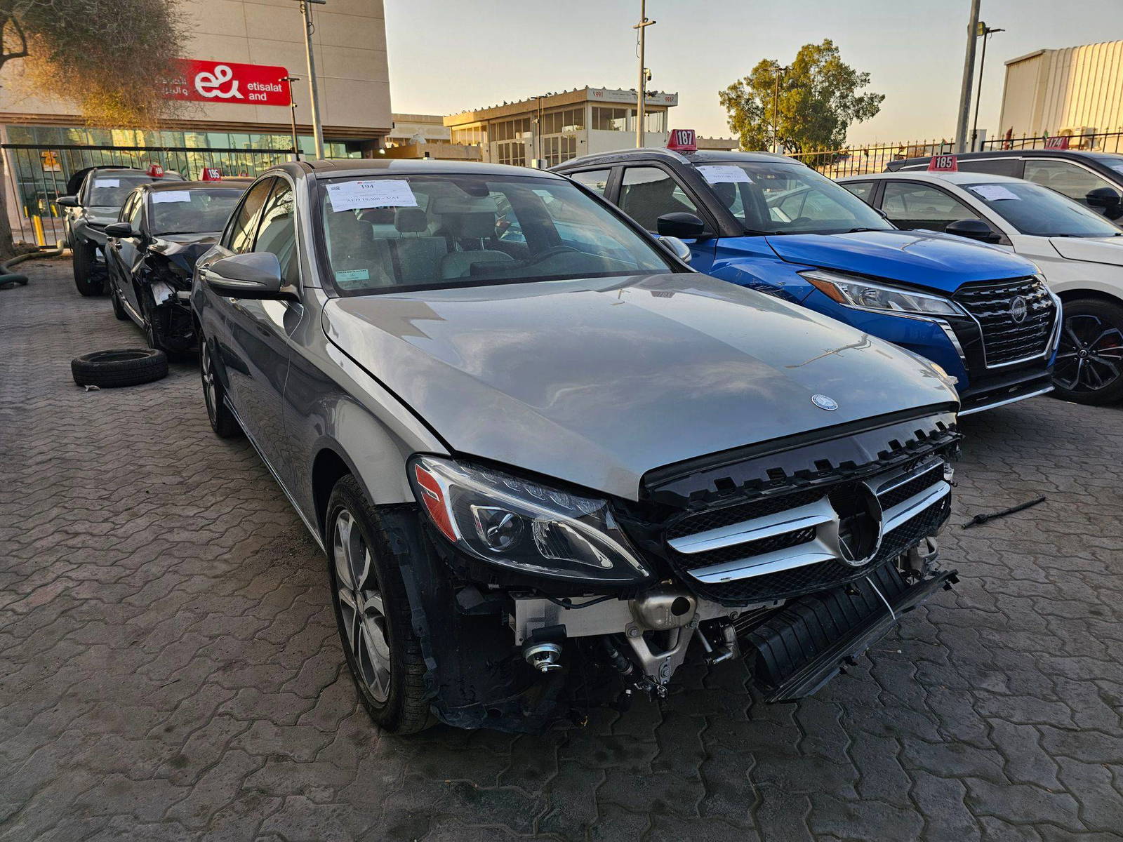 MERCEDES BENZ C300 2015 - Marhaba Auction Used Cars - Image 6