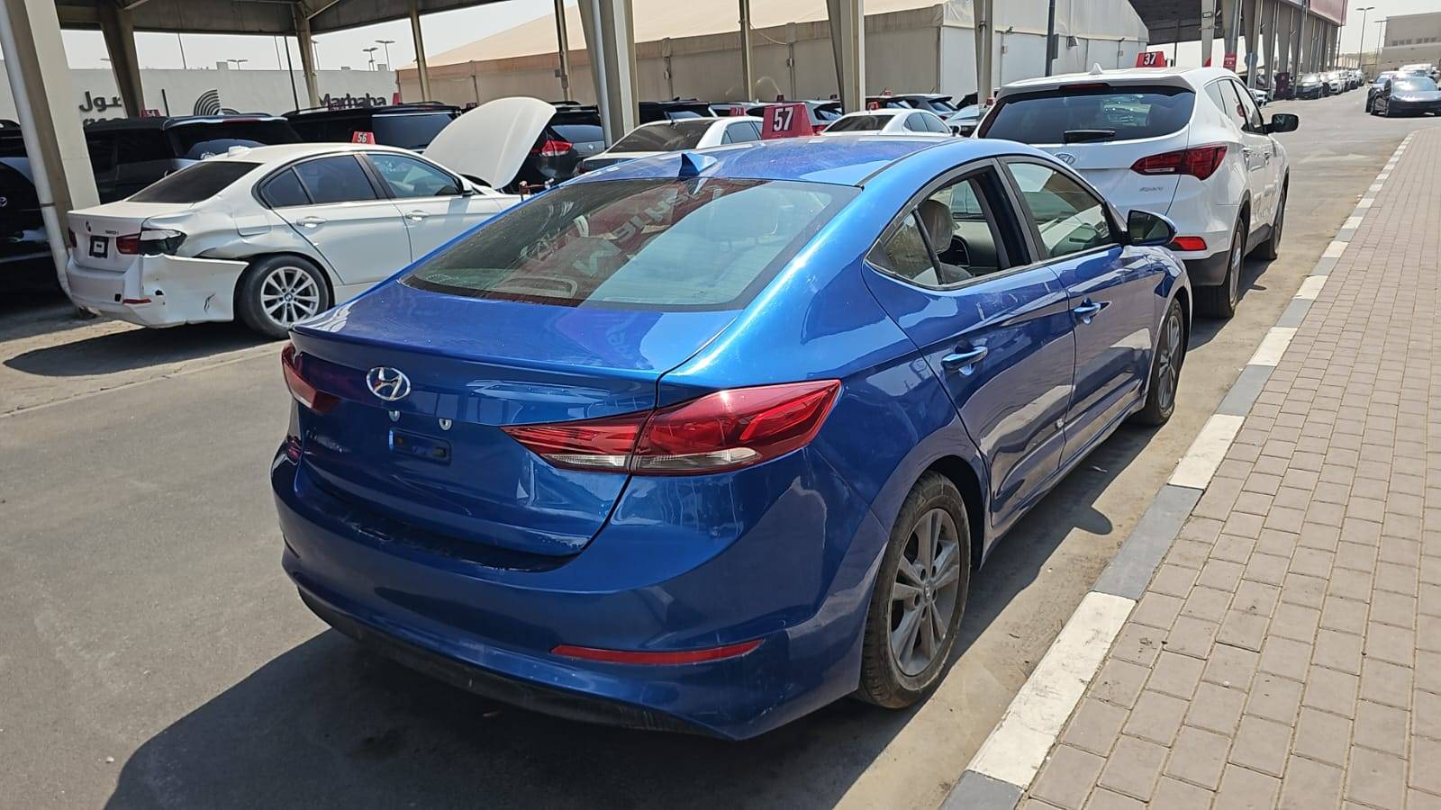 2018 HYUNDAI ELANTRA — 74520 Miles — Lot F5JH344736 — Souq - Marhaba Auctions Used Cars - Image 4