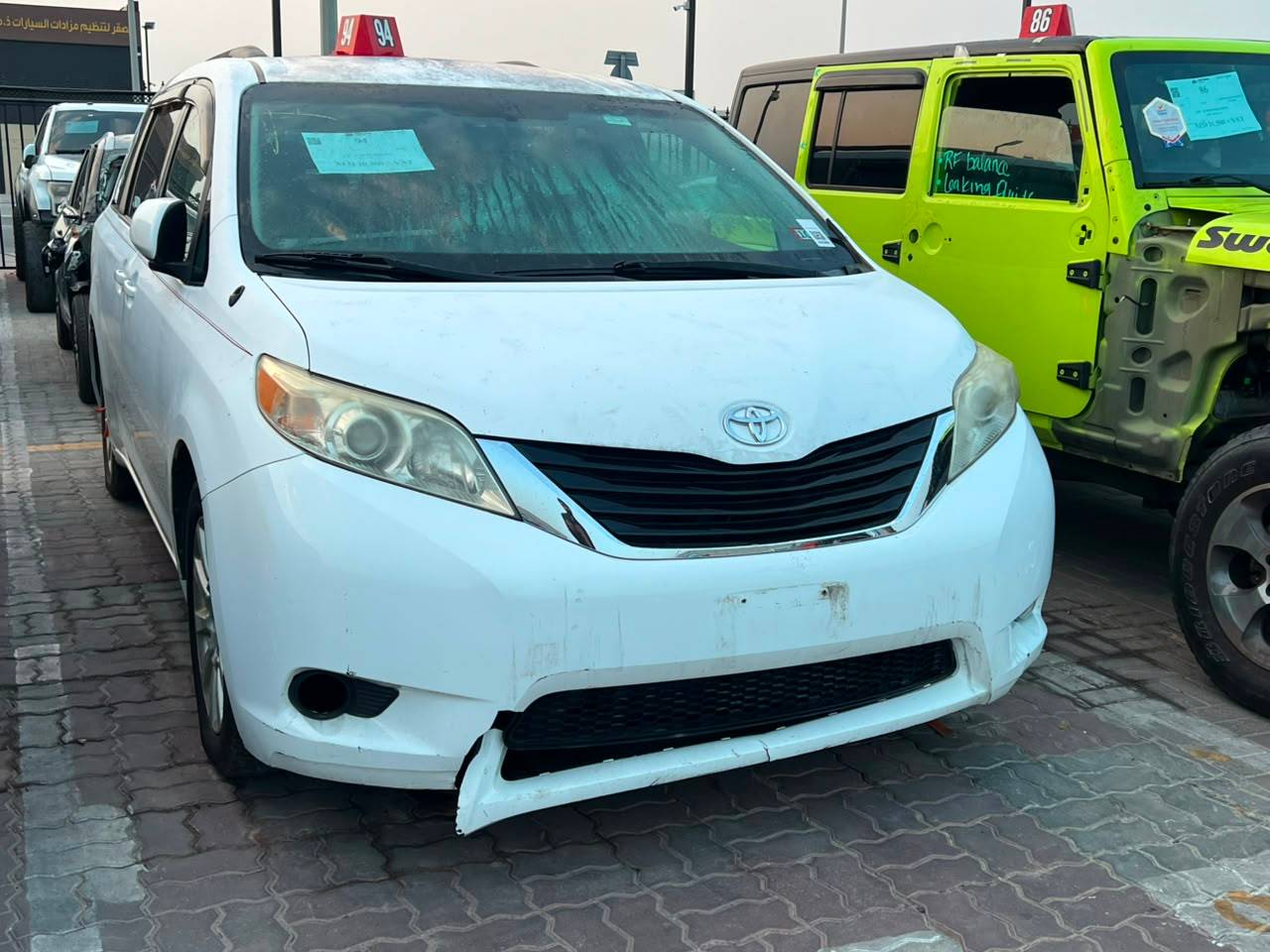 2011 TOYOTA SIENNA — 194460 Miles — Lot 84597715 - Marhaba Auctions Used Cars - Image 5