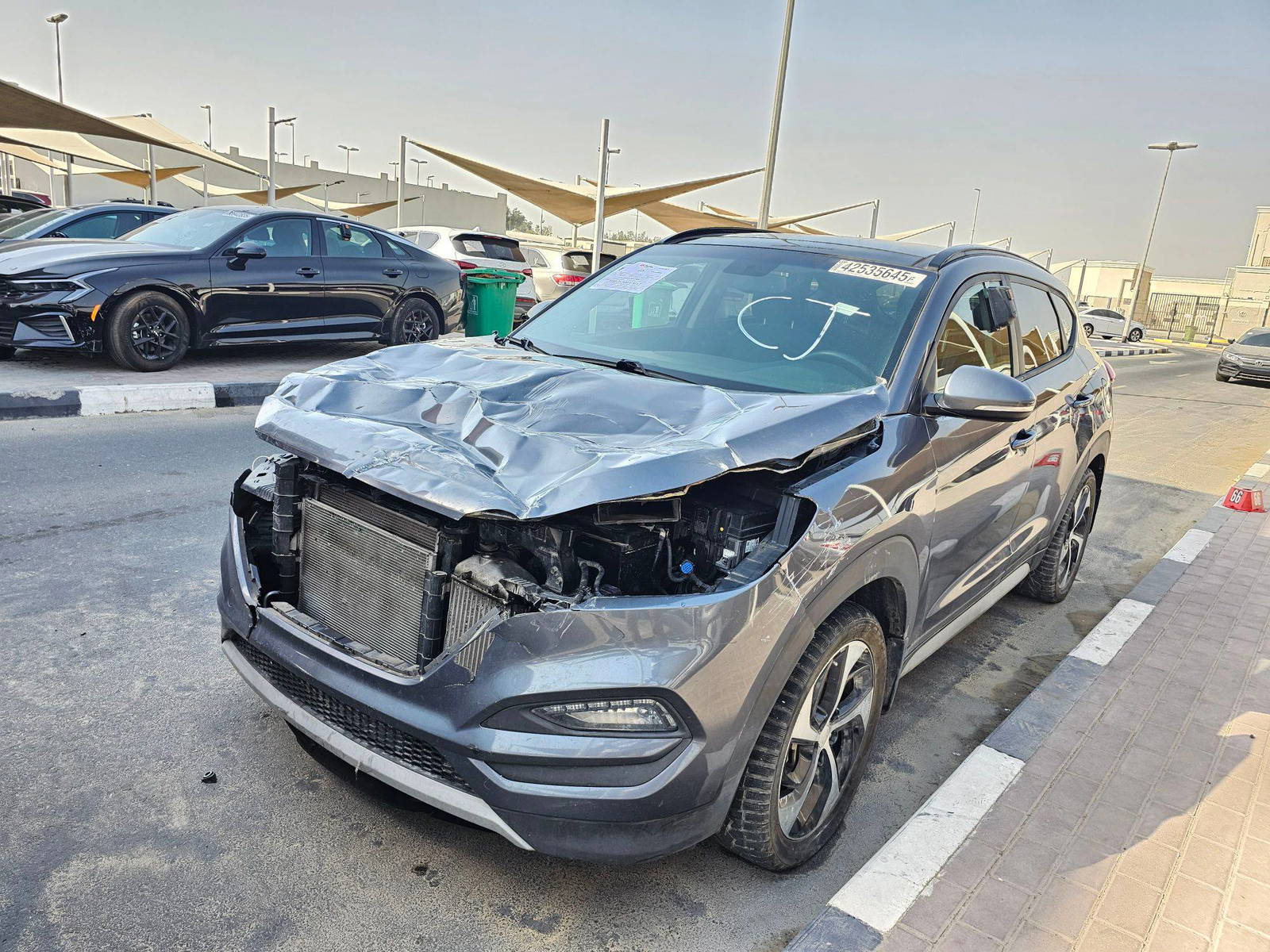 2018 HYUNDAI TUCSON — 121434 Miles — Lot U751656 — Souq - Marhaba Auctions Used Cars - Image 4
