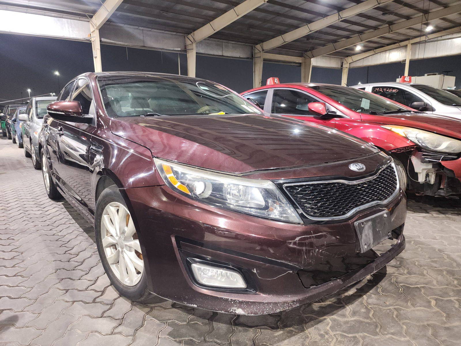 2015 KIA OPTIMA — 165469 Miles — Lot 828996 — Souq - Marhaba Auctions Used Cars - Image 4