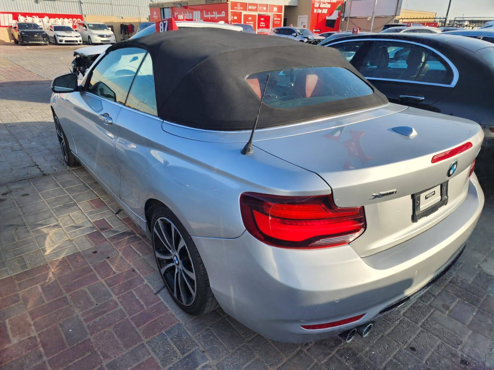 2020 BMW 230I — 78294 Miles — Lot 7E23239 — Al Sajaa - Marhaba Auctions Used Cars - Image 3