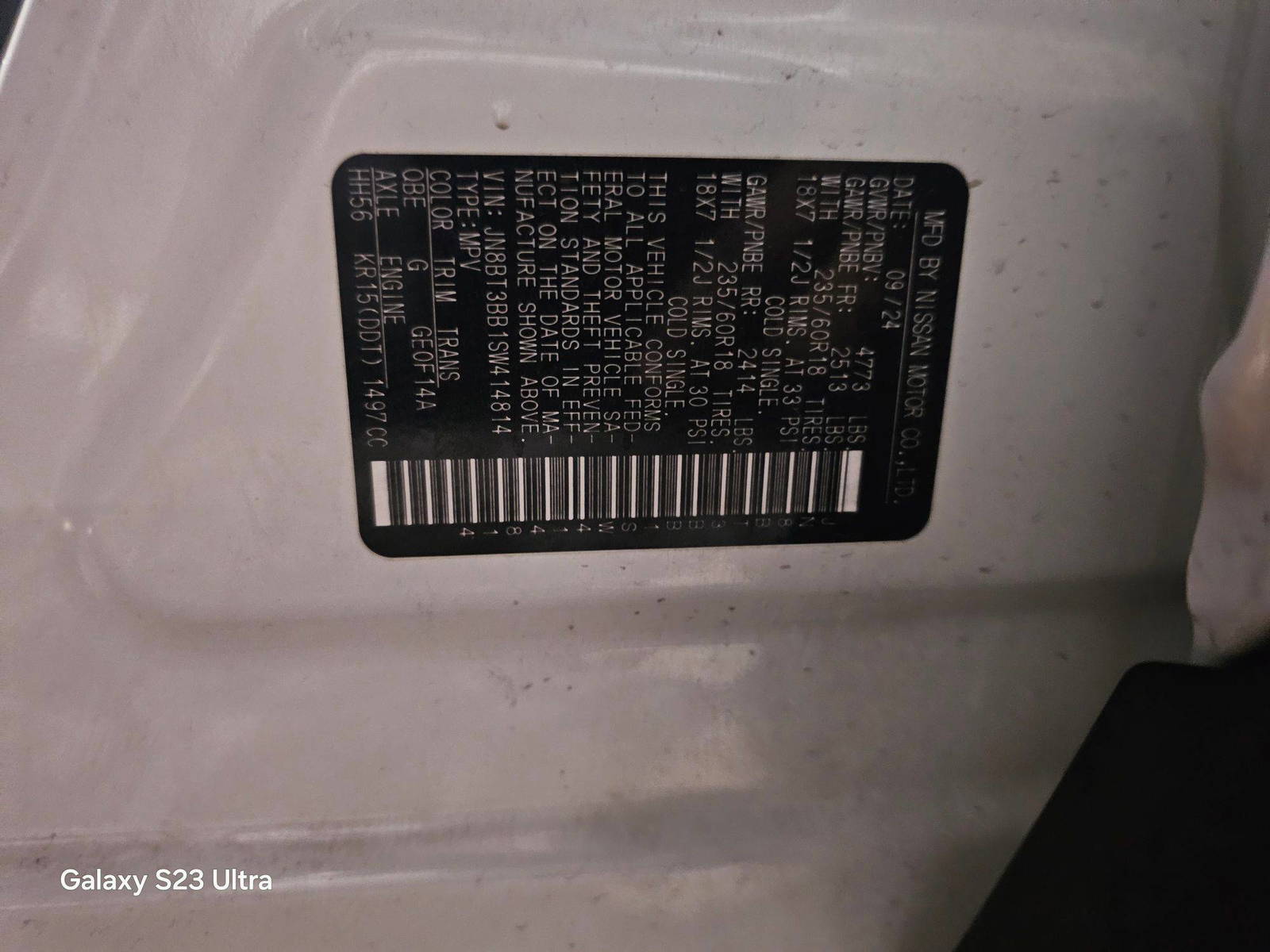 NISSAN ROGUE 2025 - Marhaba Auction Used Cars - Image 10