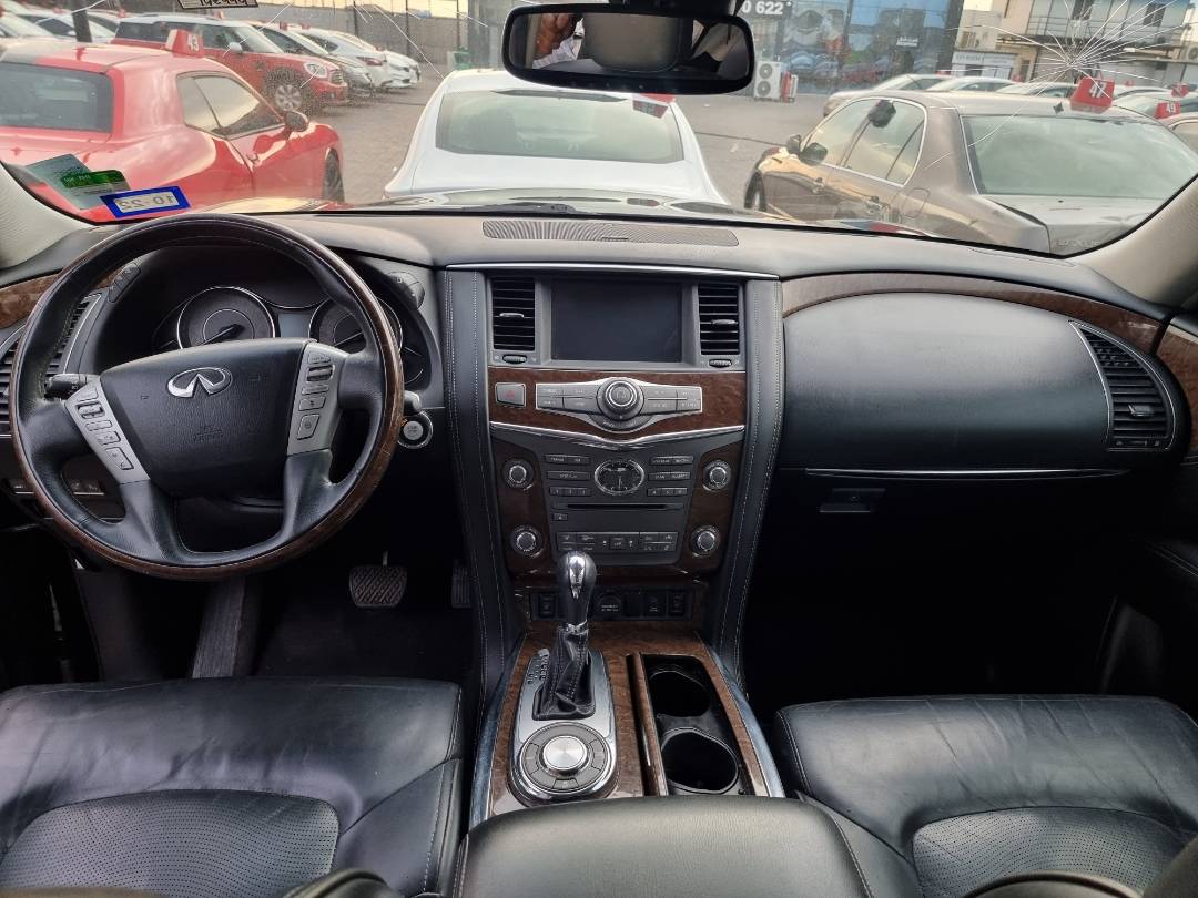 2017 INFINITI QX80 — 142994 Miles — Lot 31199 — Main - Marhaba Auctions Used Cars - Image 8