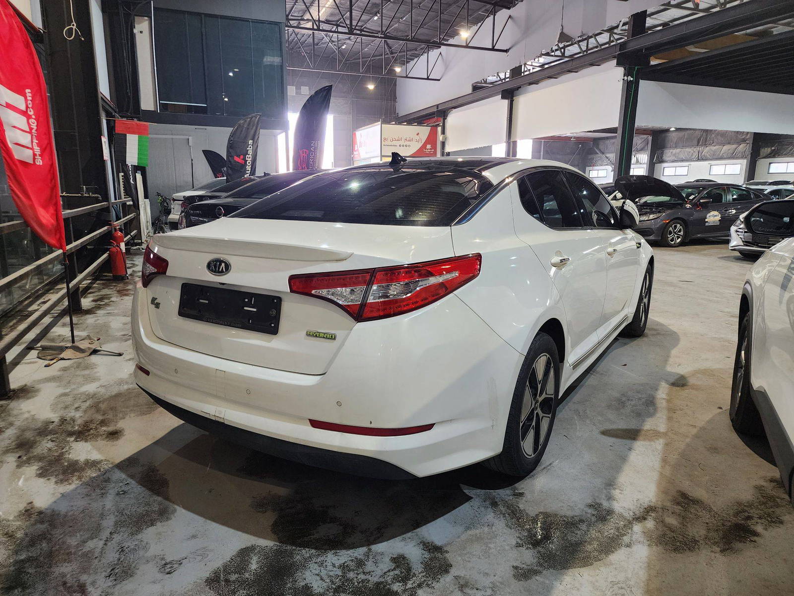 2013 KIA K5 — 205687 KM — Lot DA020047 — Al Quoz - Marhaba Auctions Used Cars - Image 3