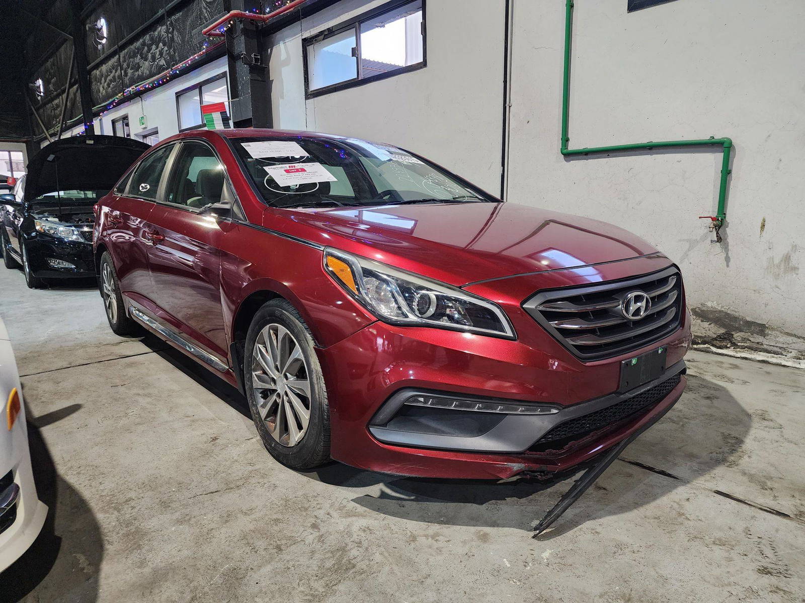 2015 HYUNDAI SONATA SPORT — 82187 Miles — Lot 224336 — Al Quoz - Marhaba Auctions Used Cars - Image 8
