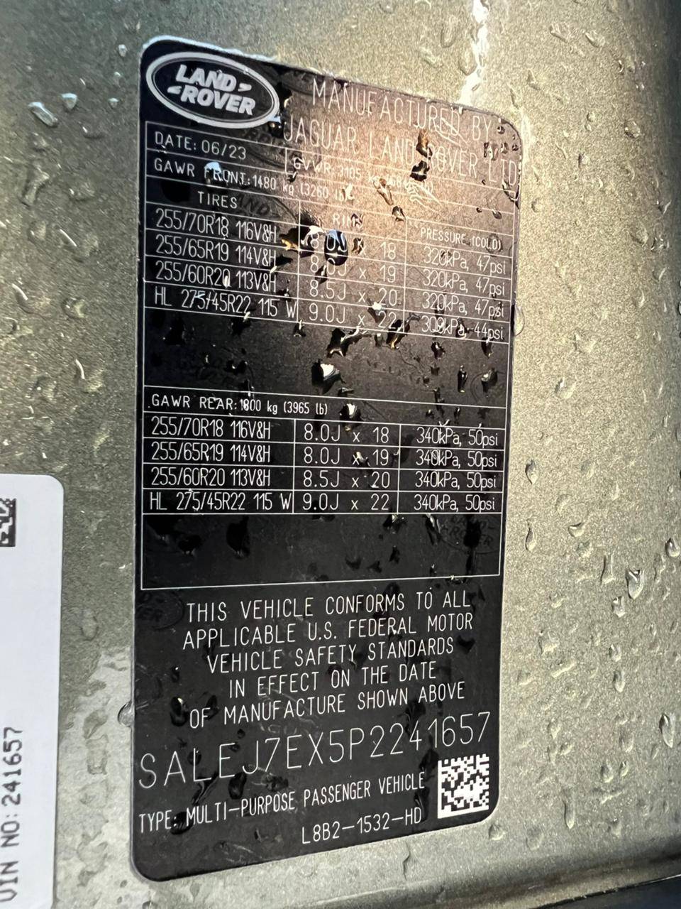 LAND ROVER DEFENDER 110 S 2023 - Marhaba Auction Used Cars - Image 10