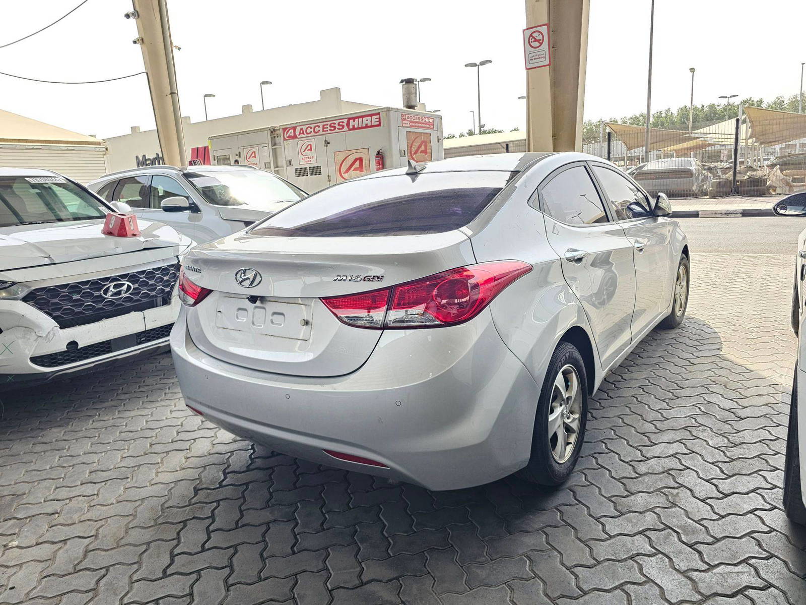 2012 HYUNDAI AVANTE — 126054 KM — Lot 438472 — Souq - Marhaba Auctions Used Cars - Image 3