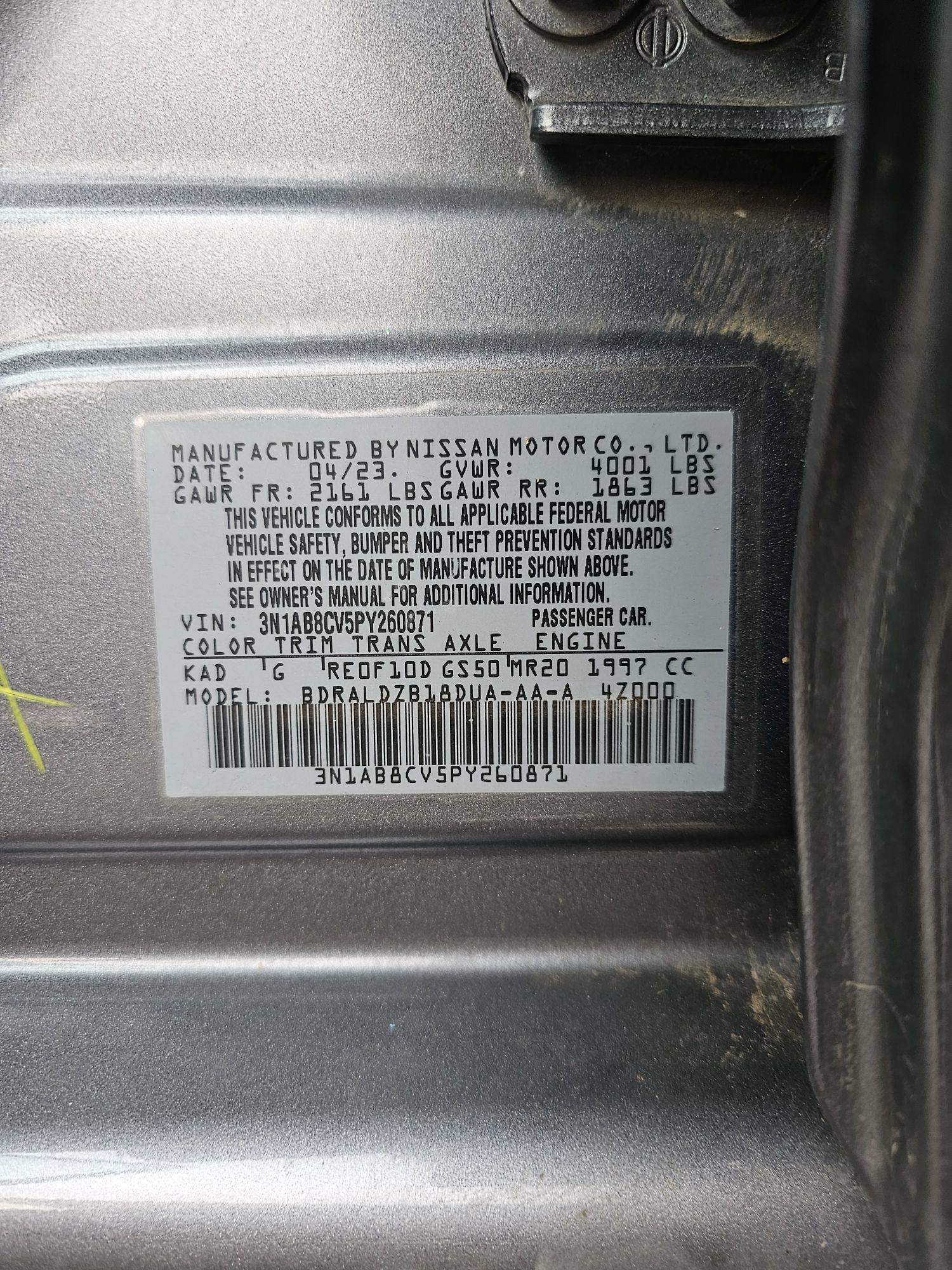 NISSAN SENTRA 2023 - Marhaba Auction Used Cars - Image 8