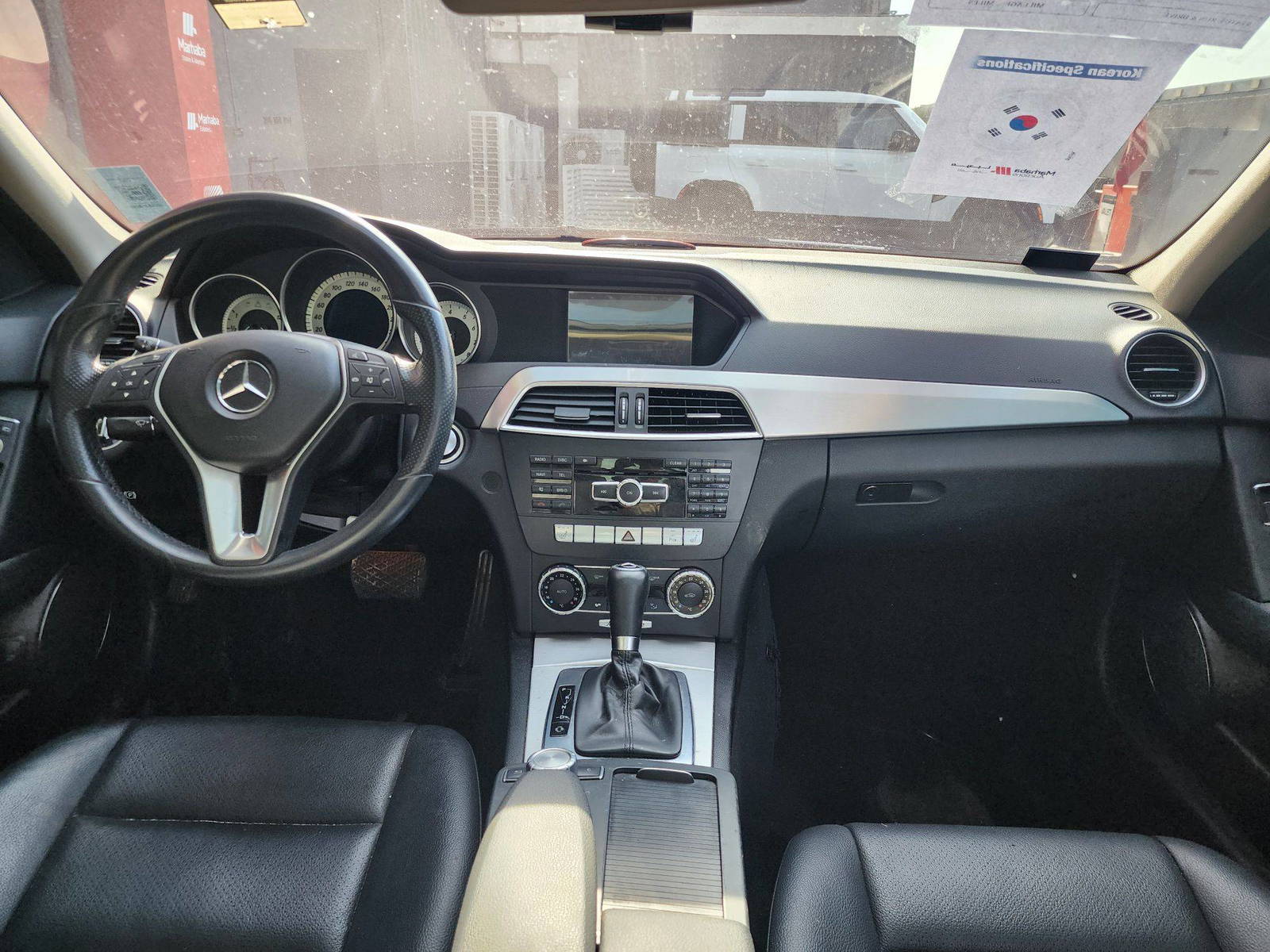 MERCEDES BENZ C200 2012 - Marhaba Auction Used Cars - Image 8