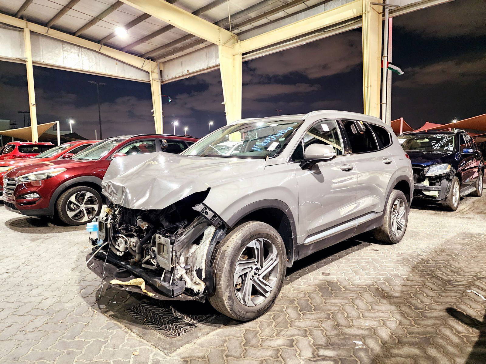 2021 HYUNDAI SANTA FE — 54392 KM — Lot 336268 — Souq - Marhaba Auctions Used Cars - Image 5