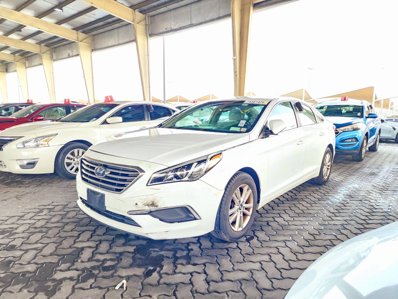 2017 HYUNDAI SONATA — 138549 Miles — Lot 74381424 — Souq - Marhaba Auctions Used Cars - Image 5