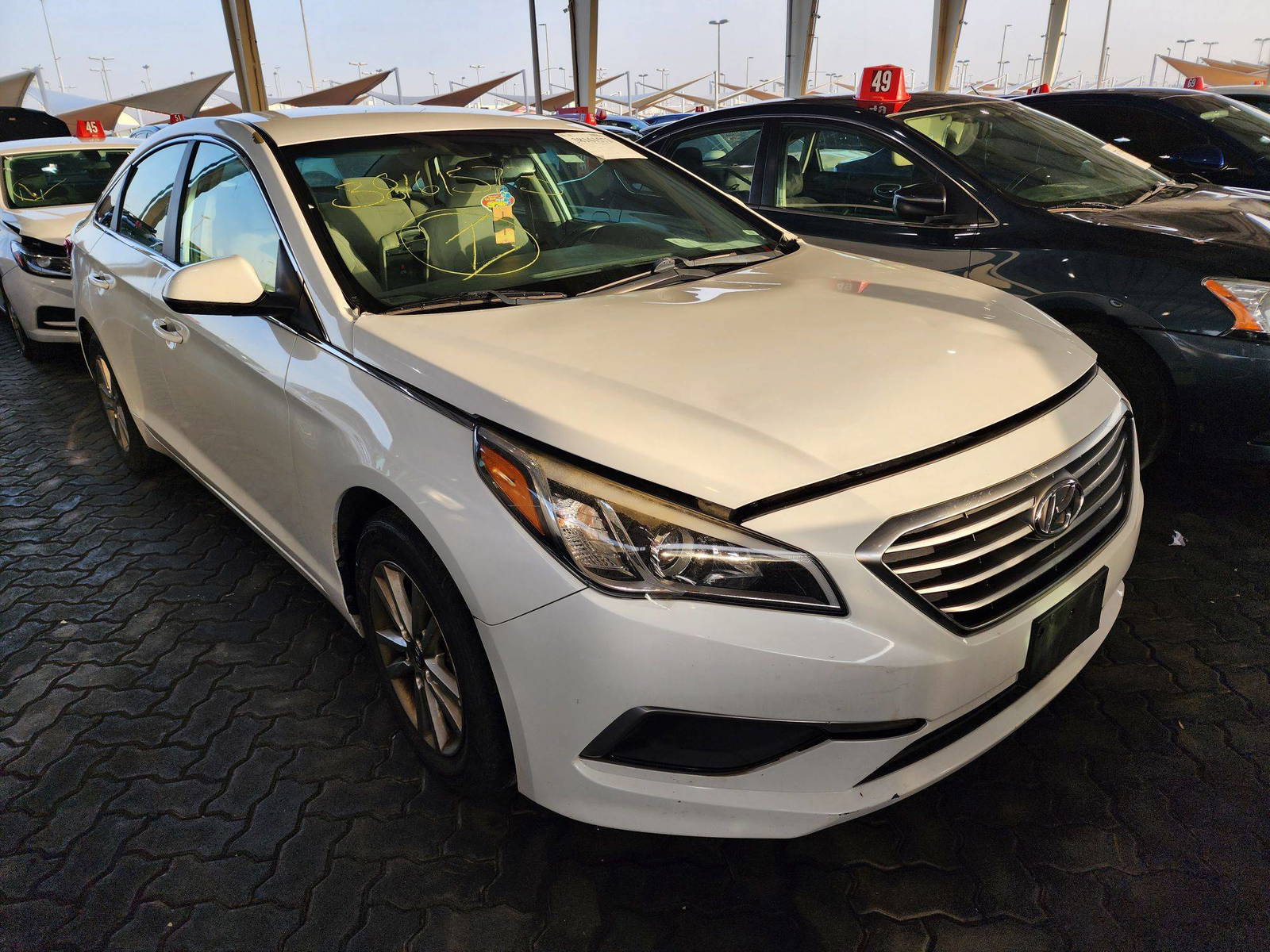 2016 HYUNDAI SONATA — 171619 Miles — Lot H316359 - Marhaba Auctions Used Cars - Image 3