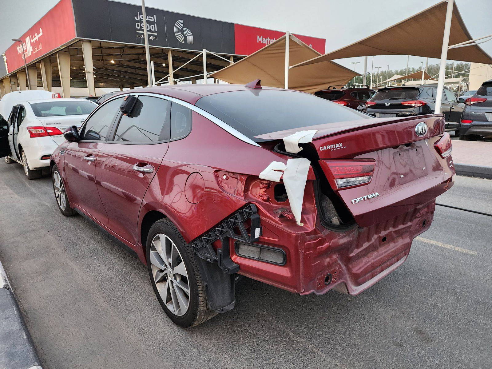 2019 KIA OPTIMA — 152772 Miles — Lot 80260 — Souq - Marhaba Auctions Used Cars - Image 4