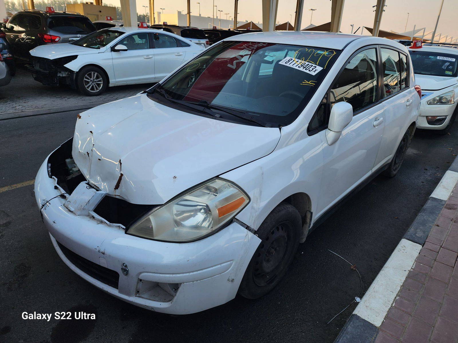 2012 NISSAN VERSA — 196193 Miles — Lot K236299 - Marhaba Auctions Used Cars - Image 7
