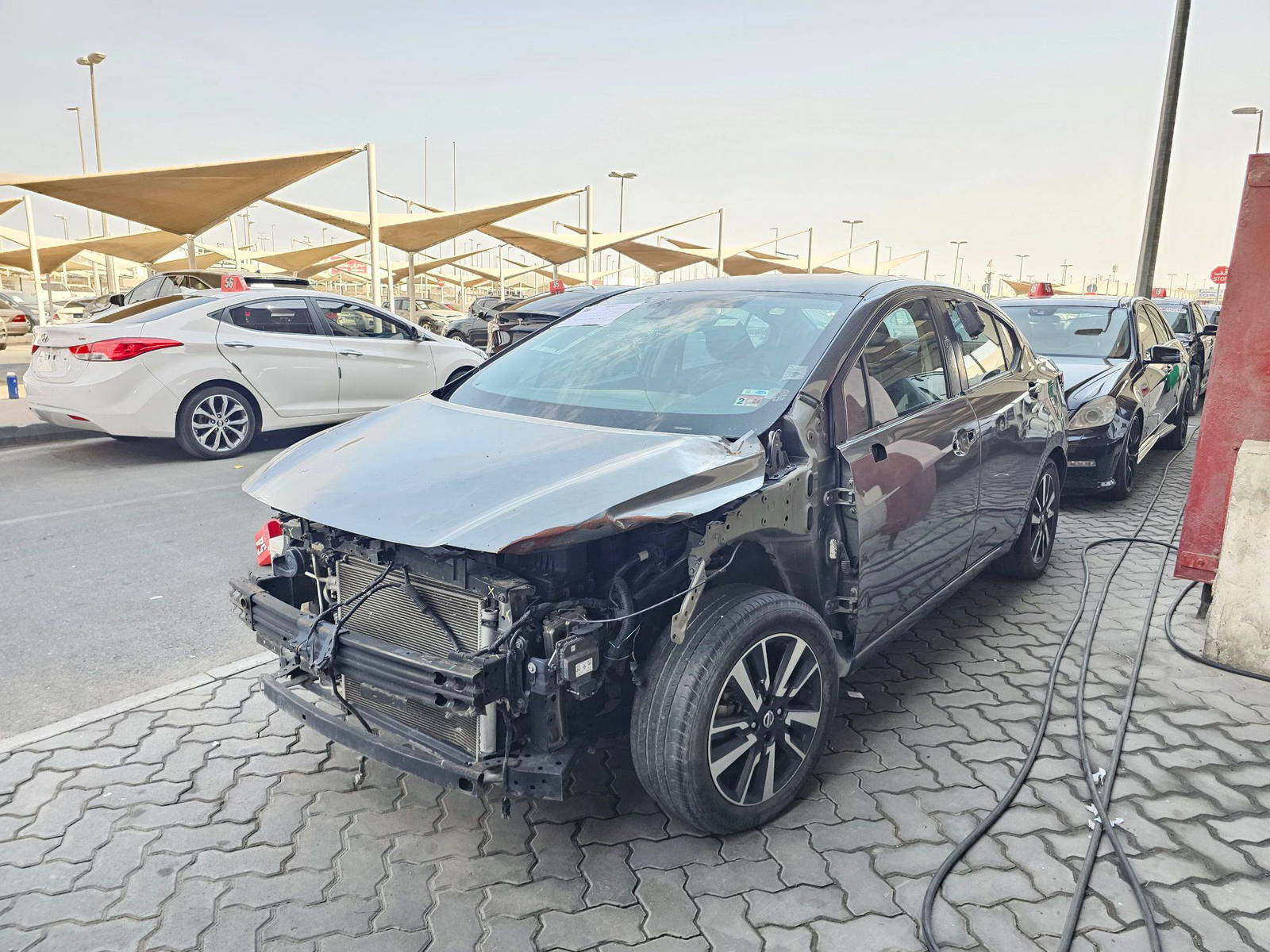 2021 NISSAN VERSA — 69765 Miles — Lot L826263 — Souq - Marhaba Auctions Used Cars - Image 4