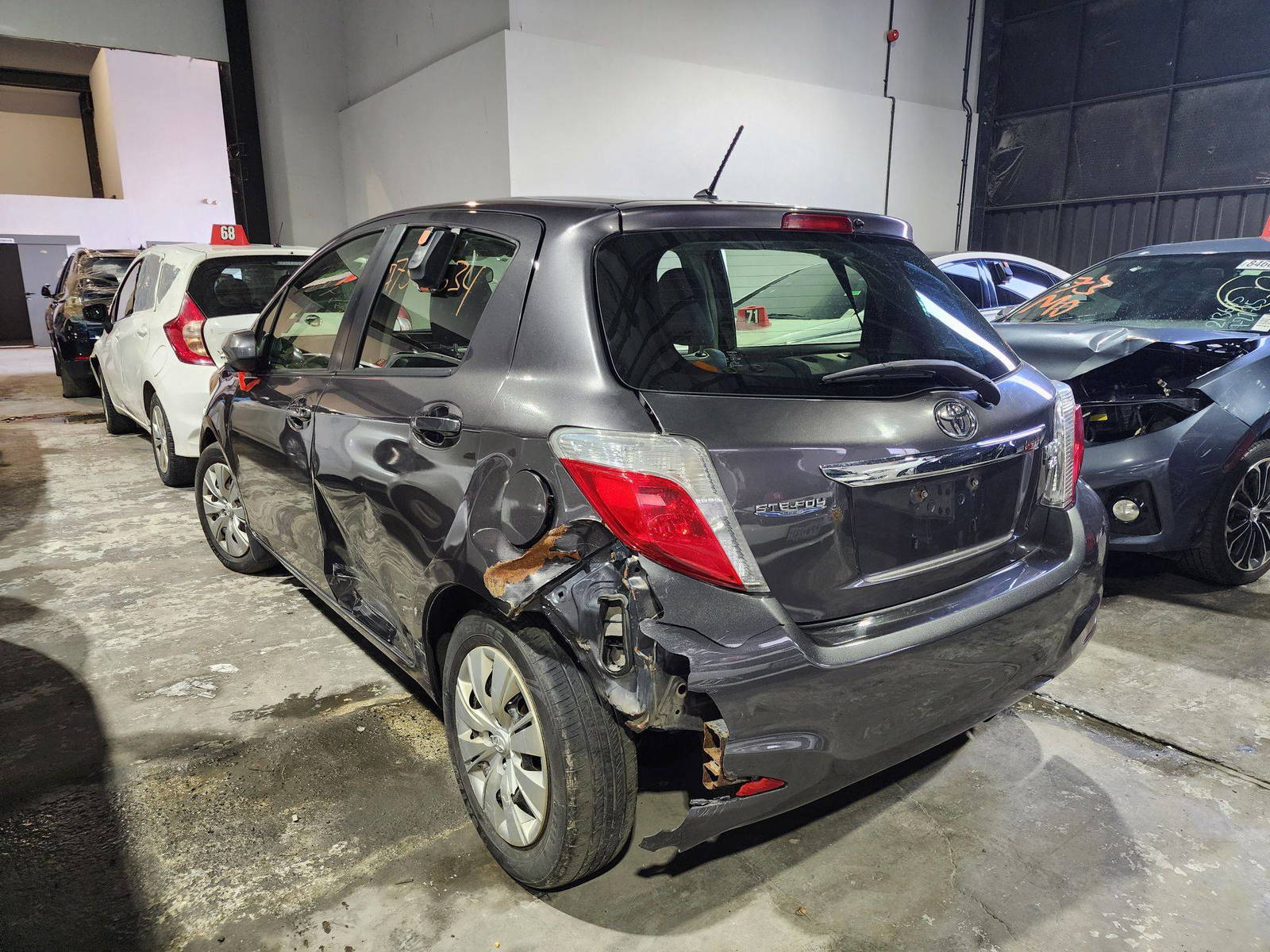 2013 TOYOTA YARIS — 154234 KM — Lot DD561398 — Al Quoz - Marhaba Auctions Used Cars - Image 5