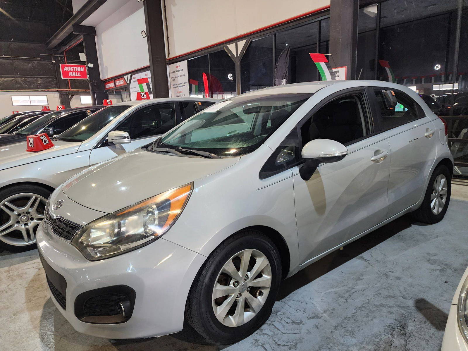 2013 KIA RIO — 237584 Miles — Lot 13189 — Al Quoz - Marhaba Auctions Used Cars - Image 4