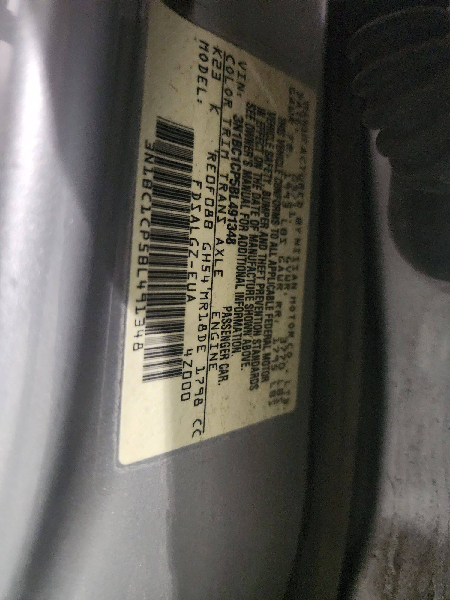 2011 NISSAN VERSA — 125471 Miles — Lot 76453593 - Marhaba Auctions Used Cars - Image 8