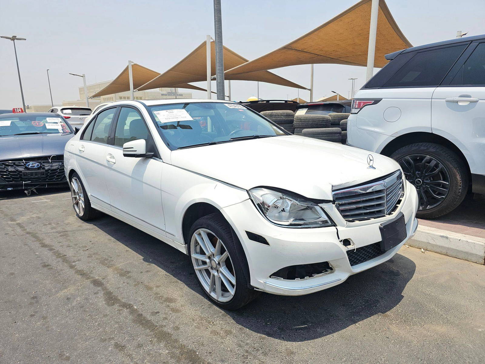 2013 MERCEDES BENZ C300 — 136145 Miles — Lot 4DR292478 — Souq - Marhaba Auctions Used Cars - Image 3