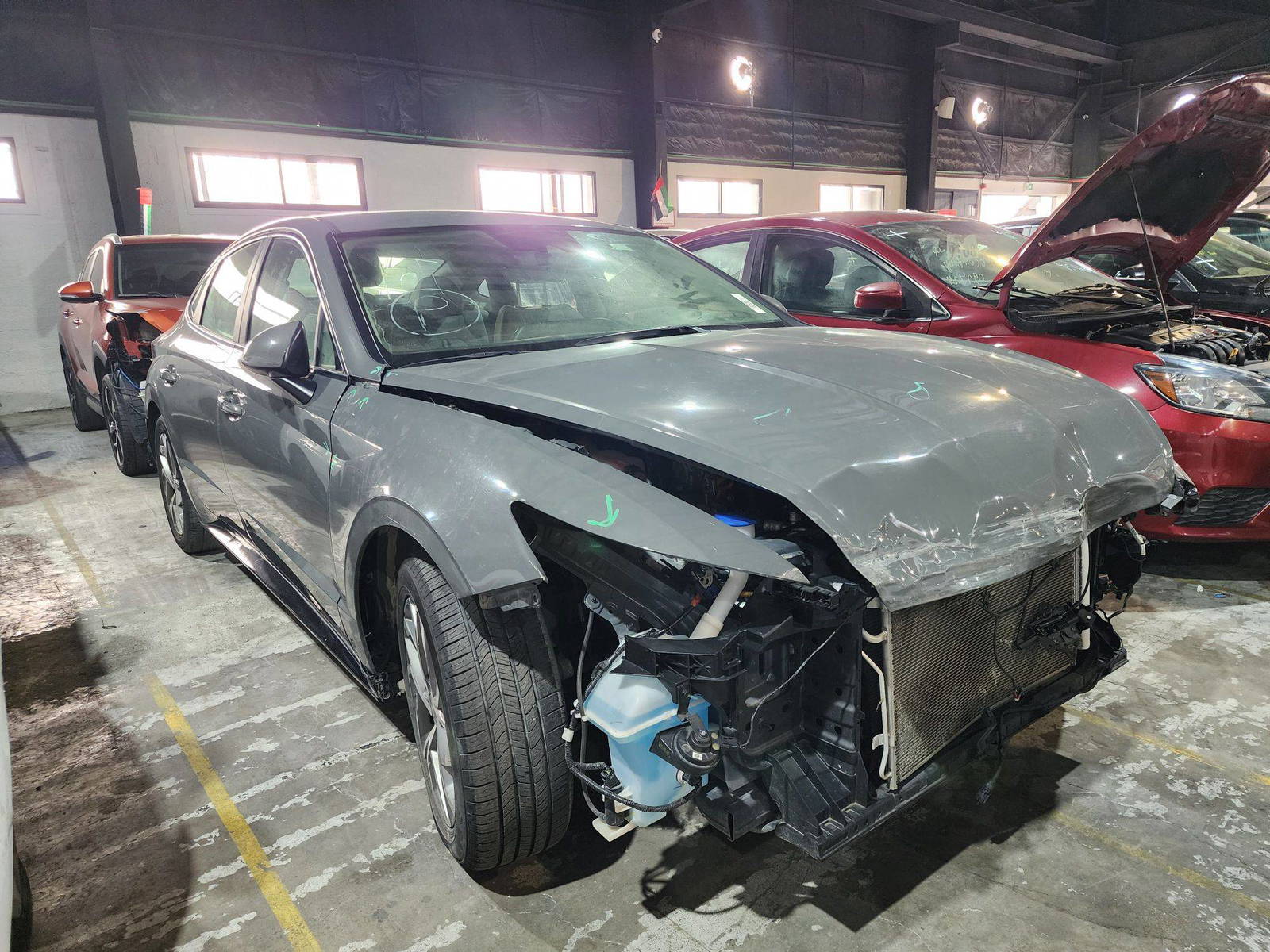 2021 HYUNDAI SONATA — 84568 Miles — Lot MH101135 — Al Quoz - Marhaba Auctions Used Cars - Image 5