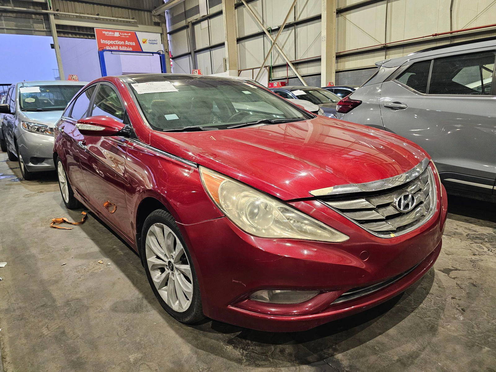 2012 HYUNDAI SONATA — 189528 KM — Lot C1CA430076 — Main - Marhaba Auctions Used Cars - Image 3