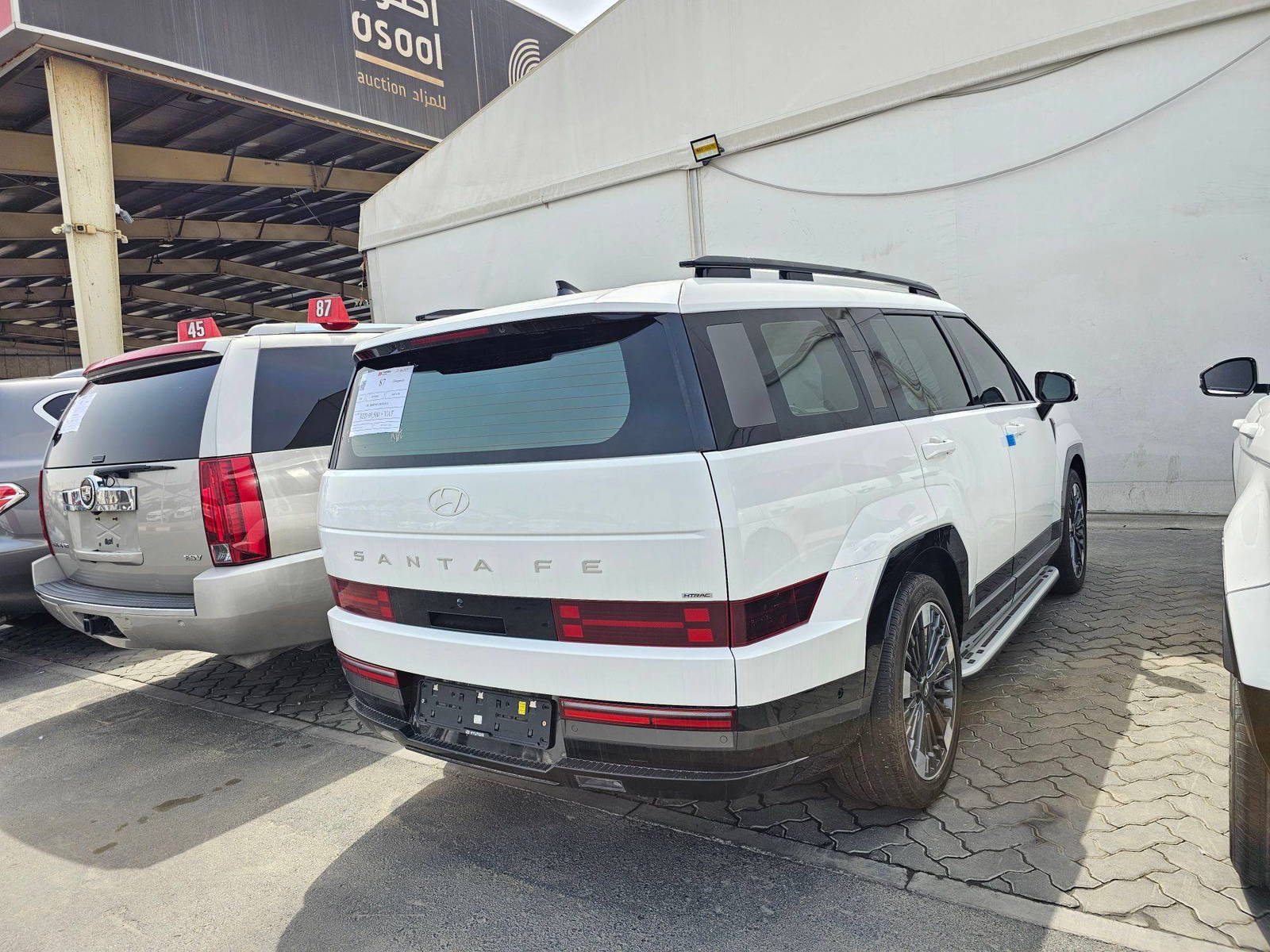 2024 HYUNDAI SANTA FE — 41756 KM — Lot U005516 — Souq - Marhaba Auctions Used Cars - Image 3