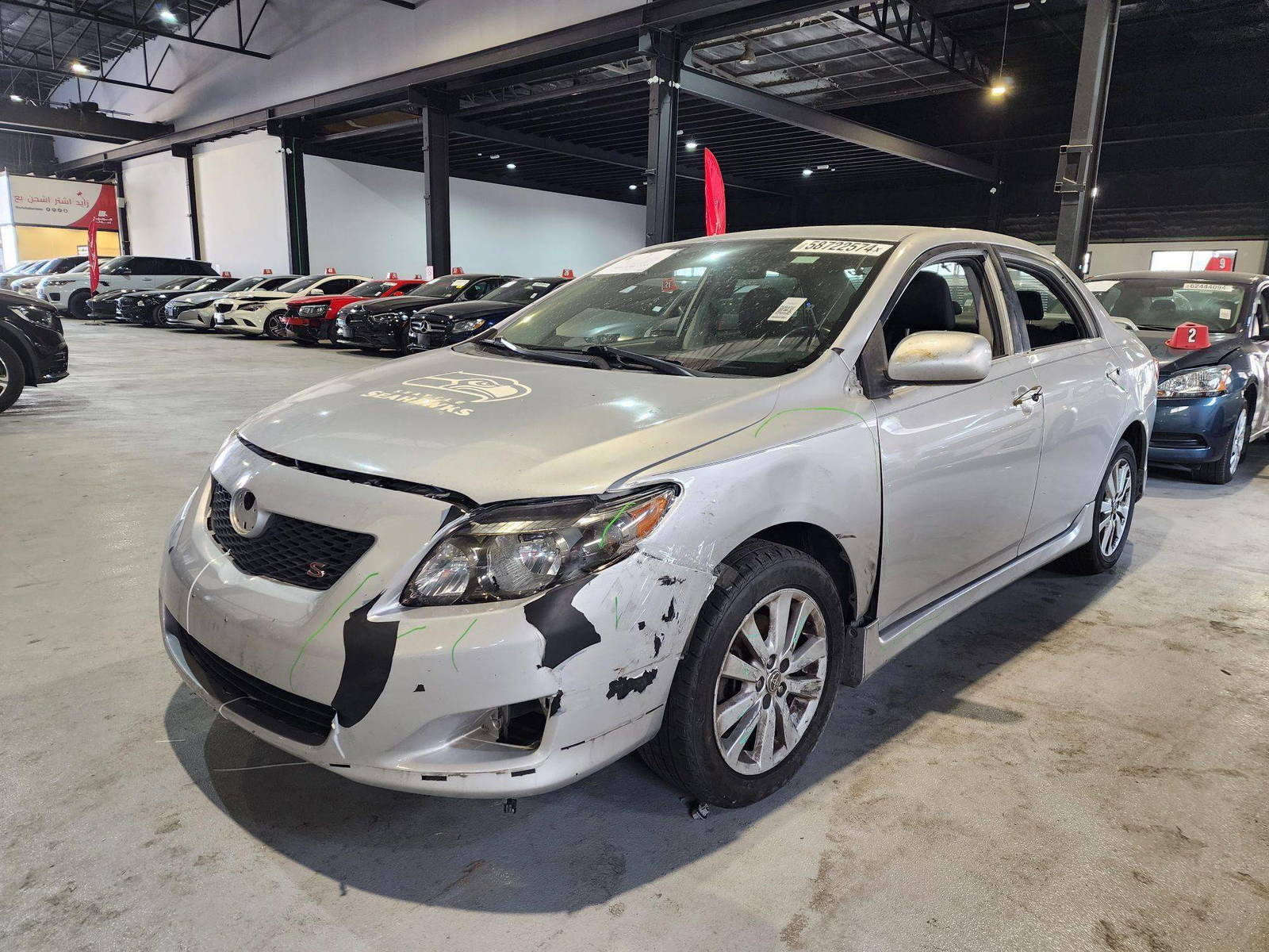 2010 TOYOTA COROLLA — 237408 Miles — Lot 58722574 — Al Quoz - Marhaba Auctions Used Cars - Image 5